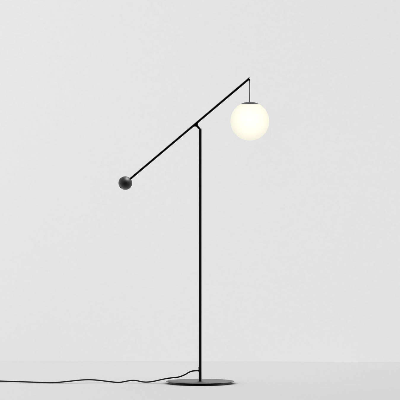 Malamaty floor lamp black