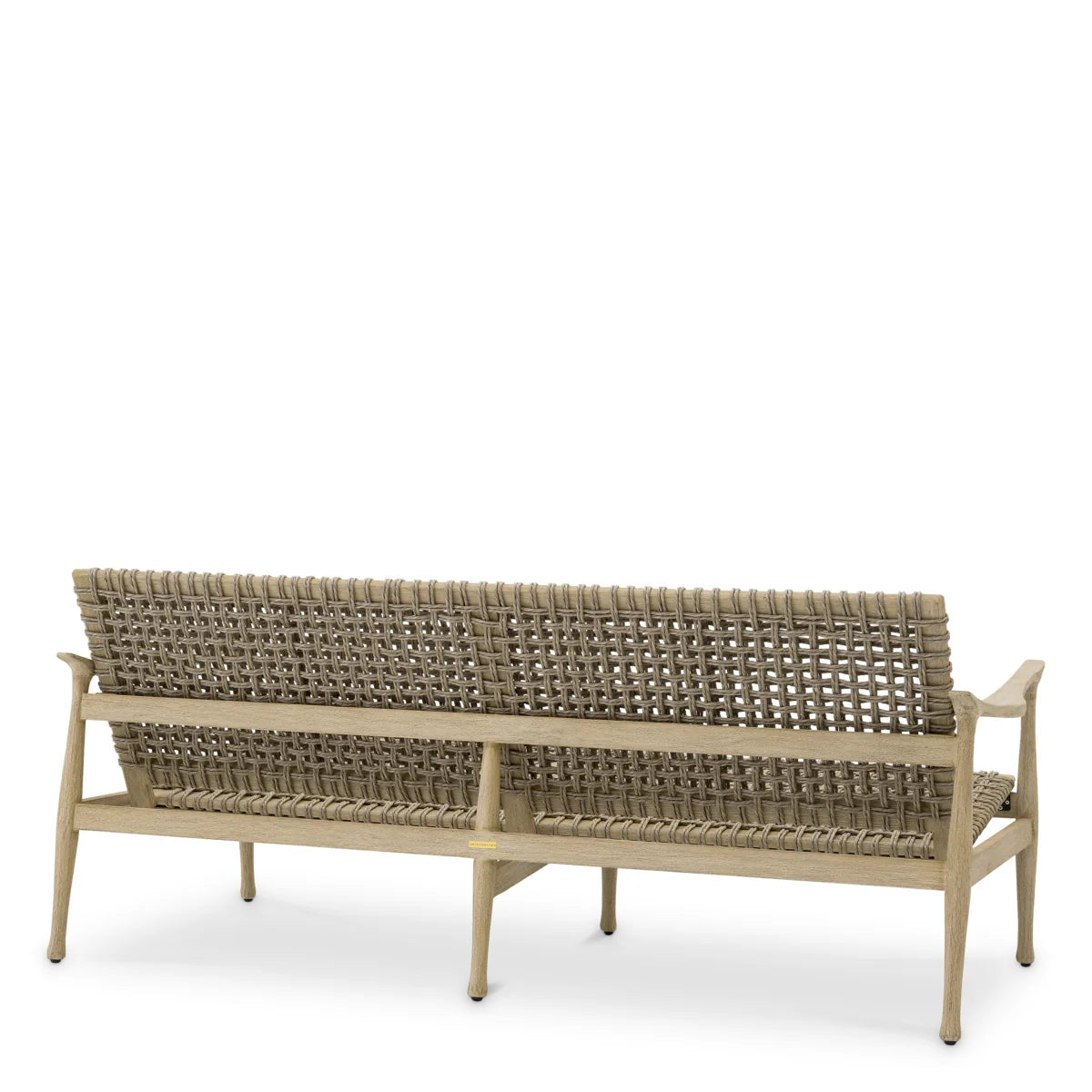 Sofa für den Außenbereich MANZO grau mit beige