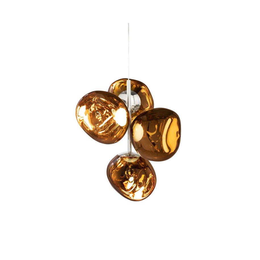Melt Golden Chandelier