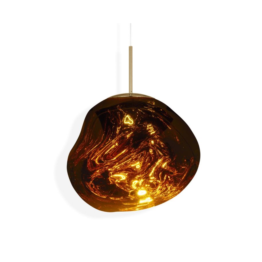 Melt zloty hanging lamp