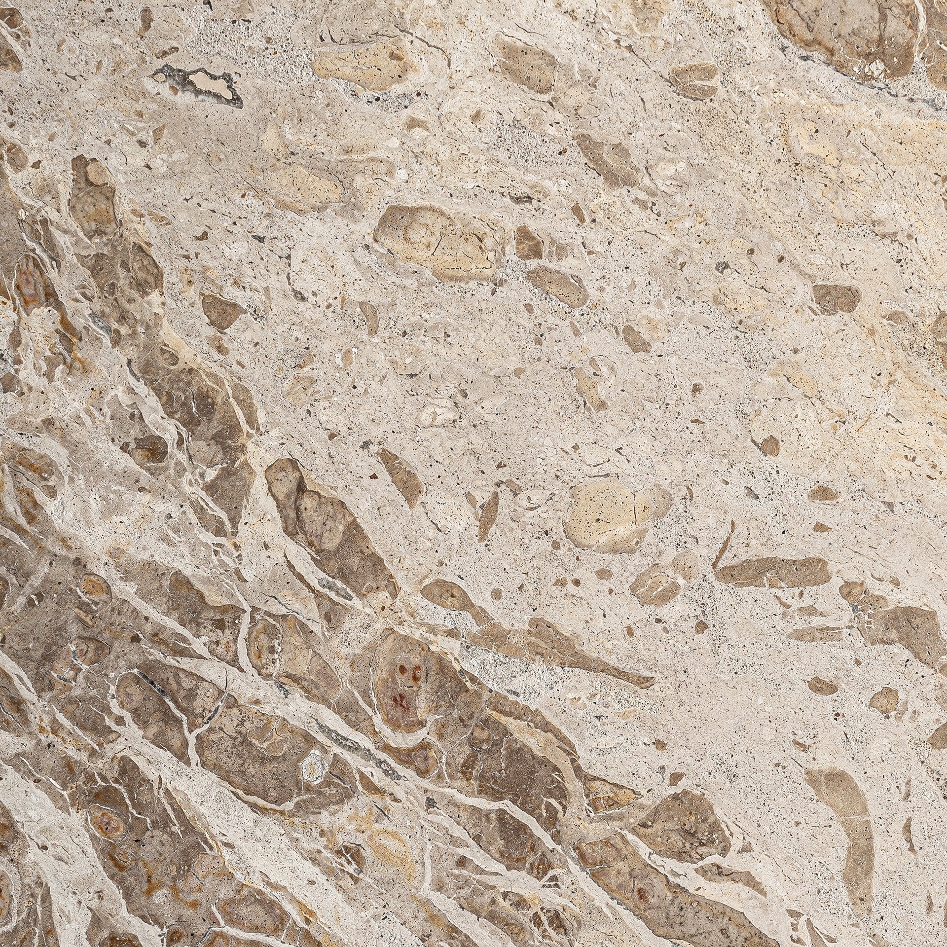 Beistelltisch ALESSANO beige Marmor