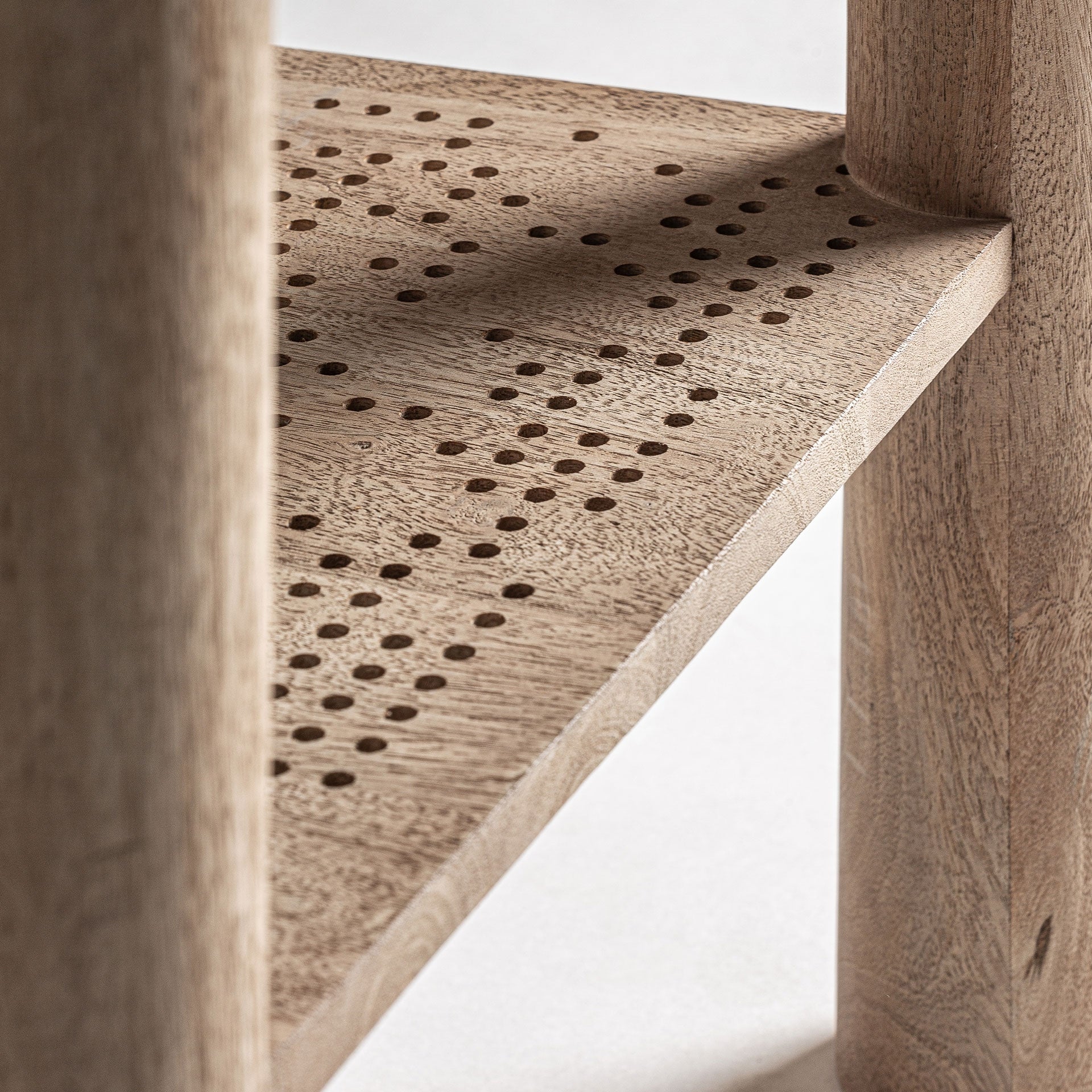 Beistelltisch JACQUARD Mango-Holz