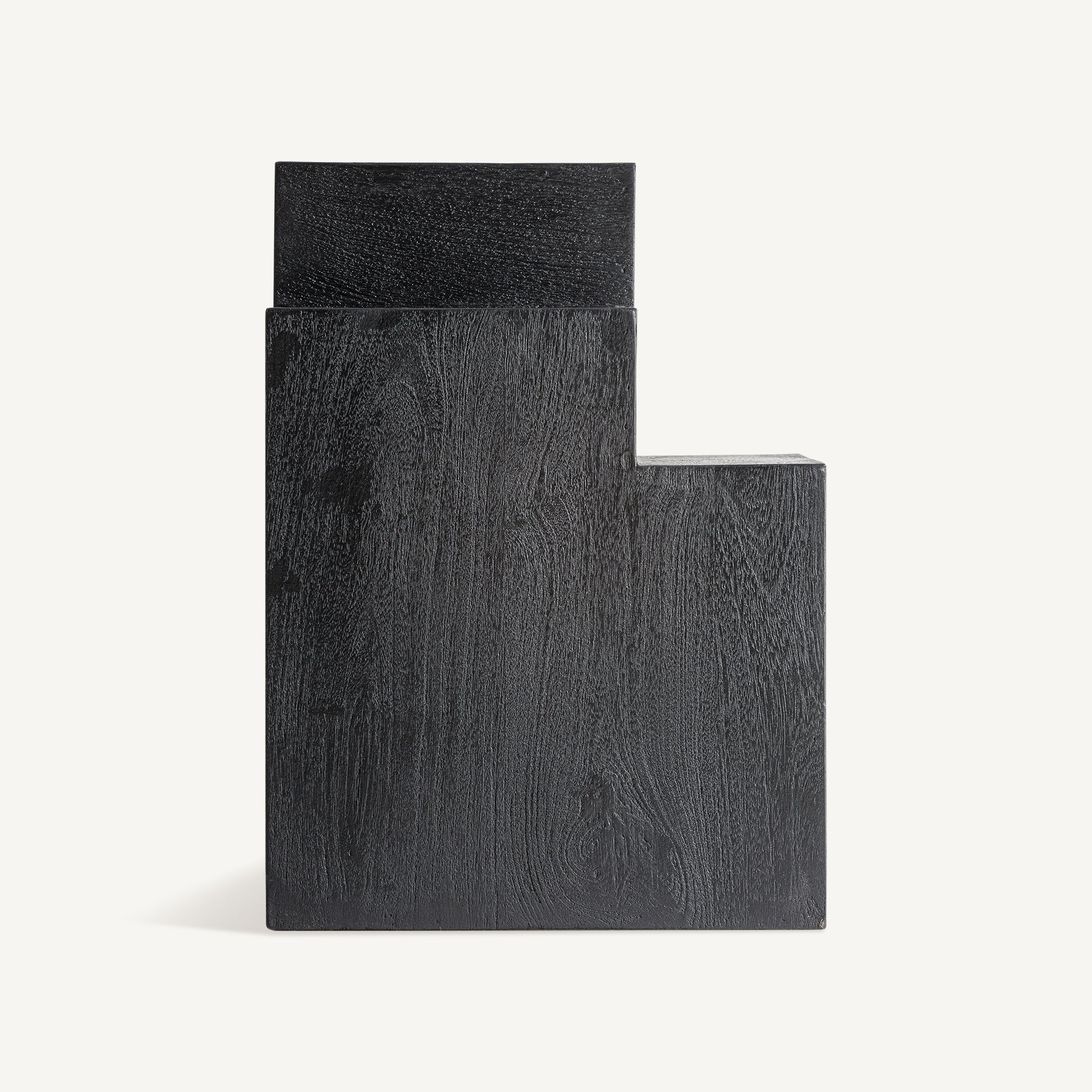 Beistelltisch PÈTRIA schwarzes Mangoholz