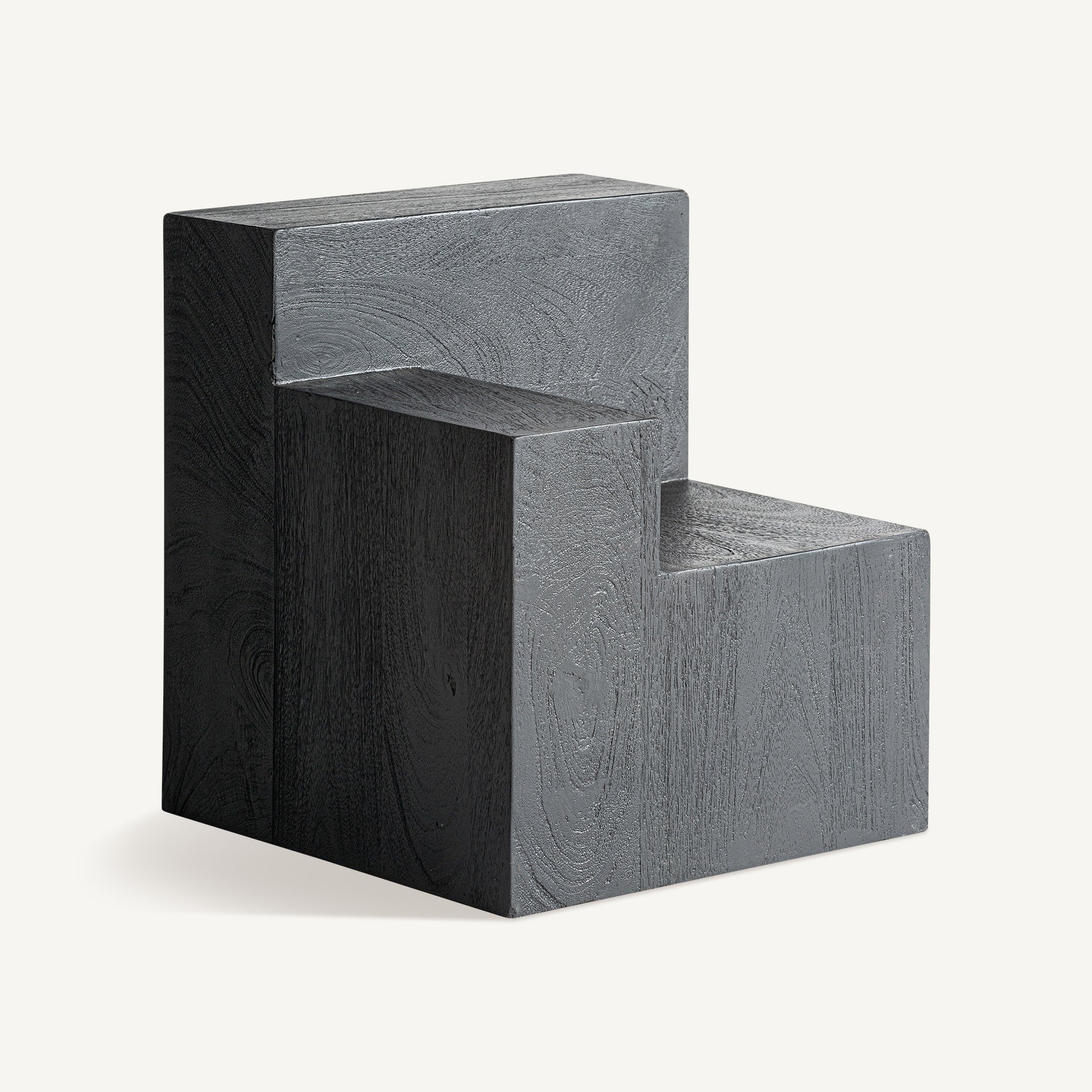 Beistelltisch PÈTRIA schwarzes Mangoholz