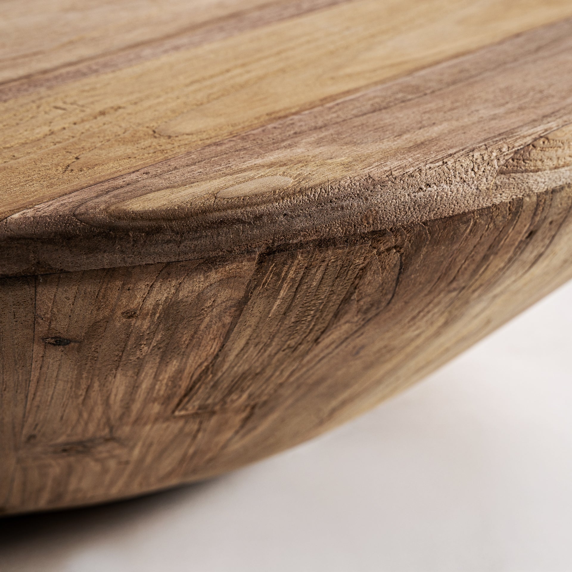 ERLOY Conical Coffee Table Recycled Teak Wood