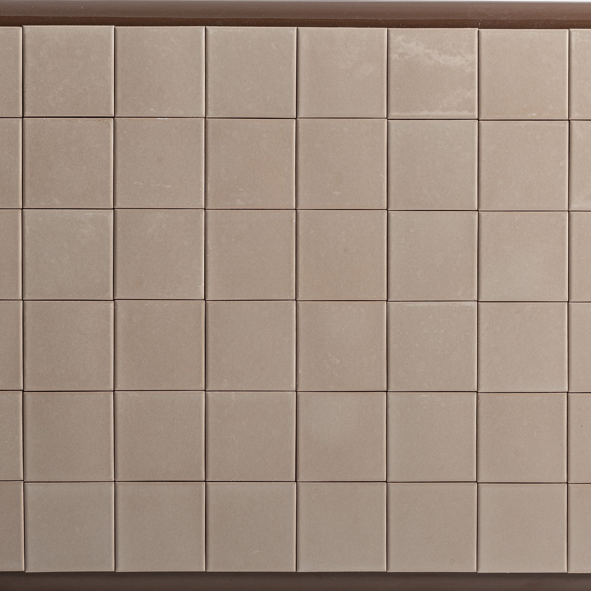 KURTEN Brown Coffee Table with Beige