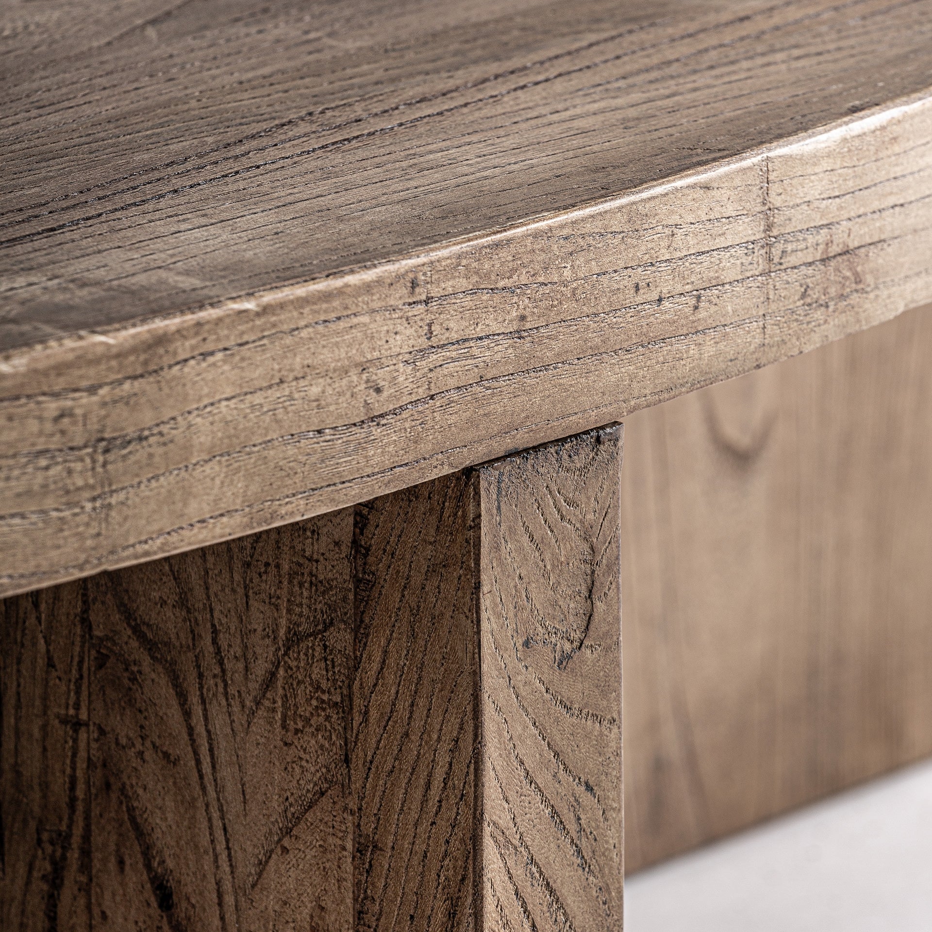 NORVIK Coffee Table in Elm Wood