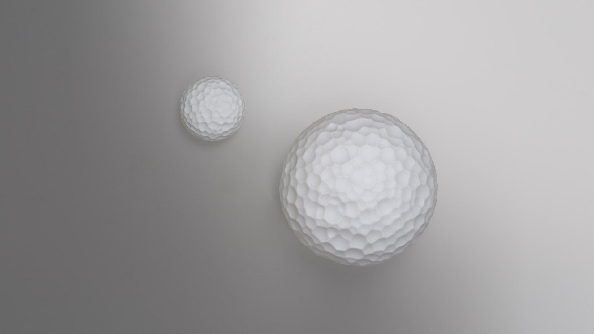 Meteorite Wall Lamp White