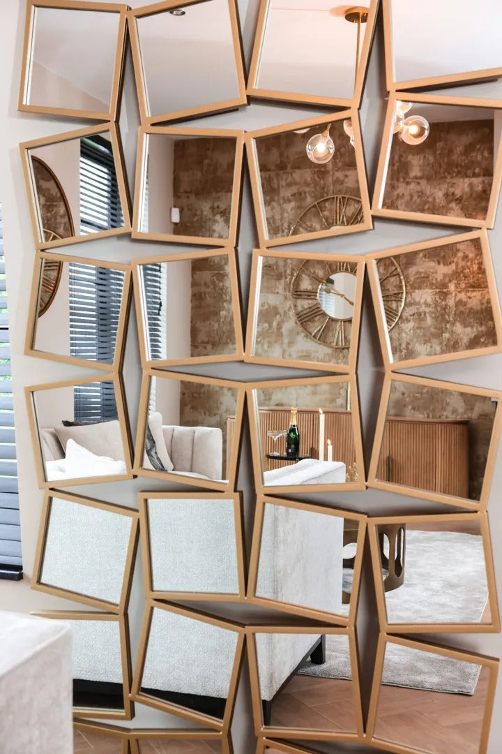 BADIA gold mirror