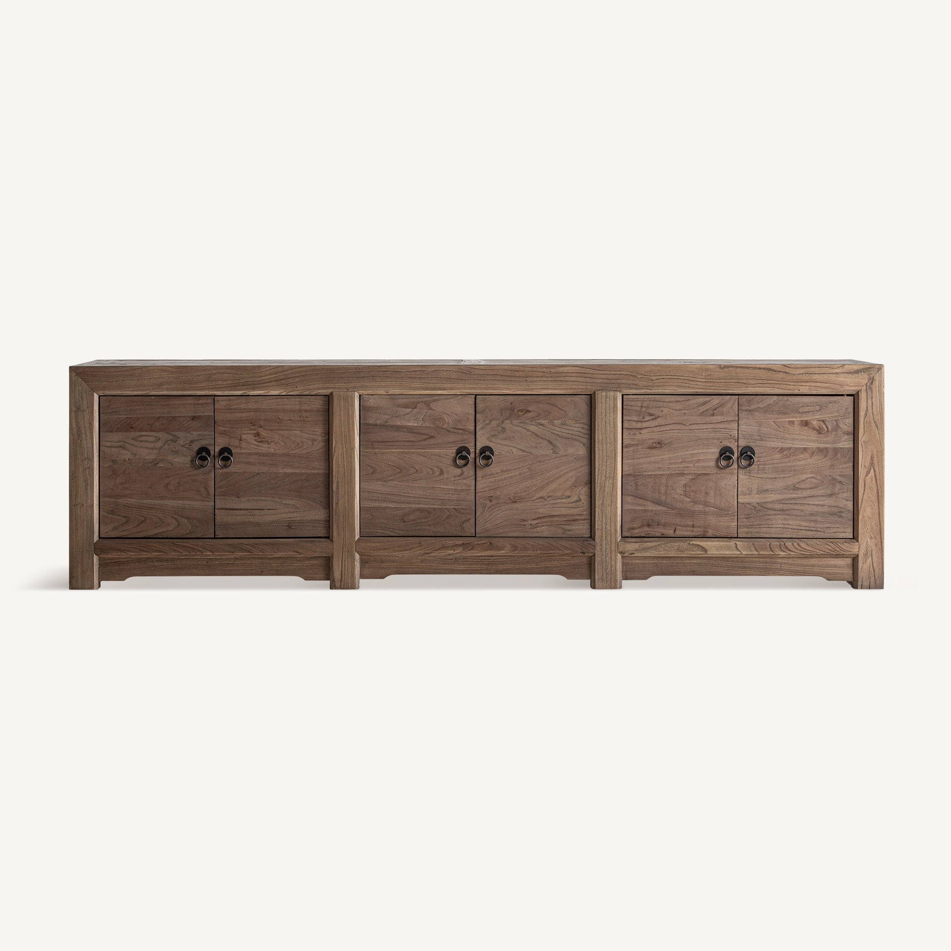 RTV-Sideboard UNTZA aus recyceltem Kiefernholz