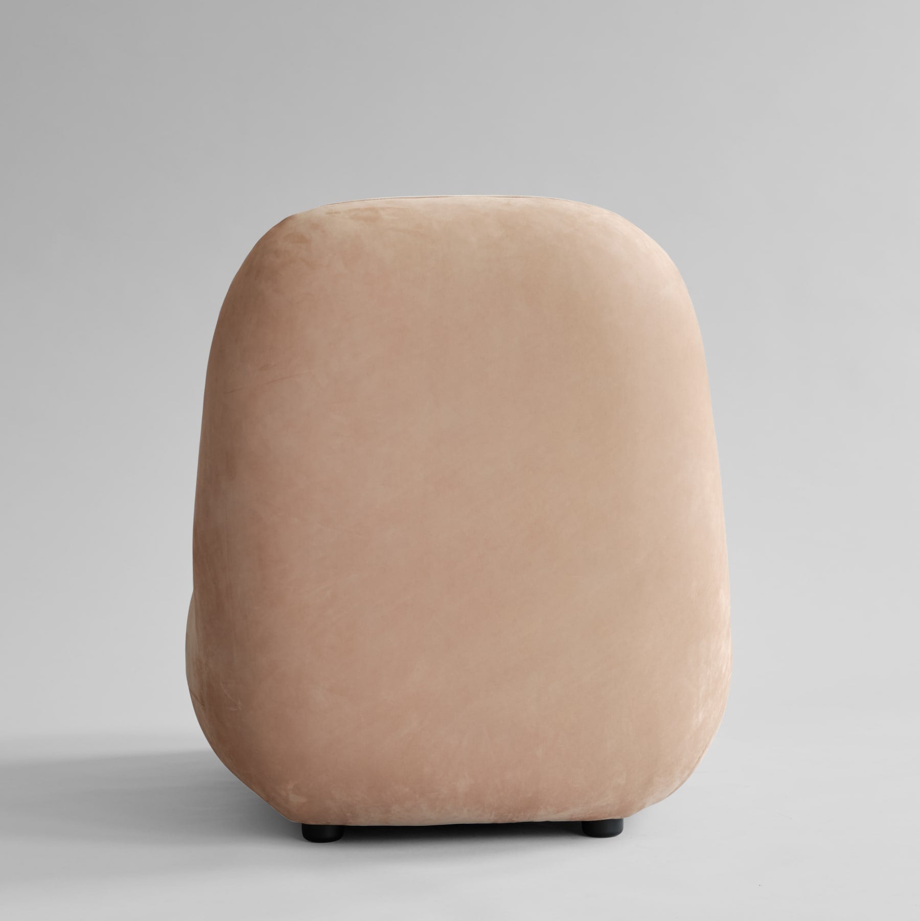 TOE CHAIR FLAT Sessel Nubukleder [Klaudia]