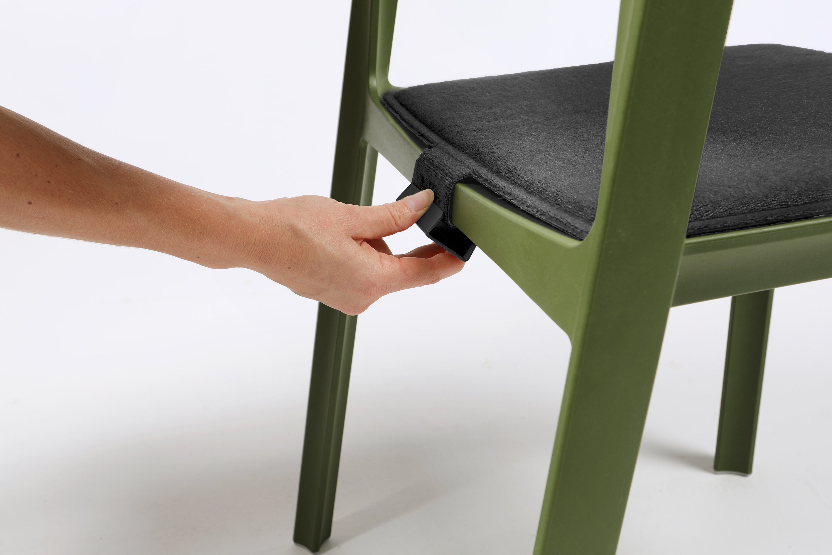 Außenstuhl TRILL senfgelb