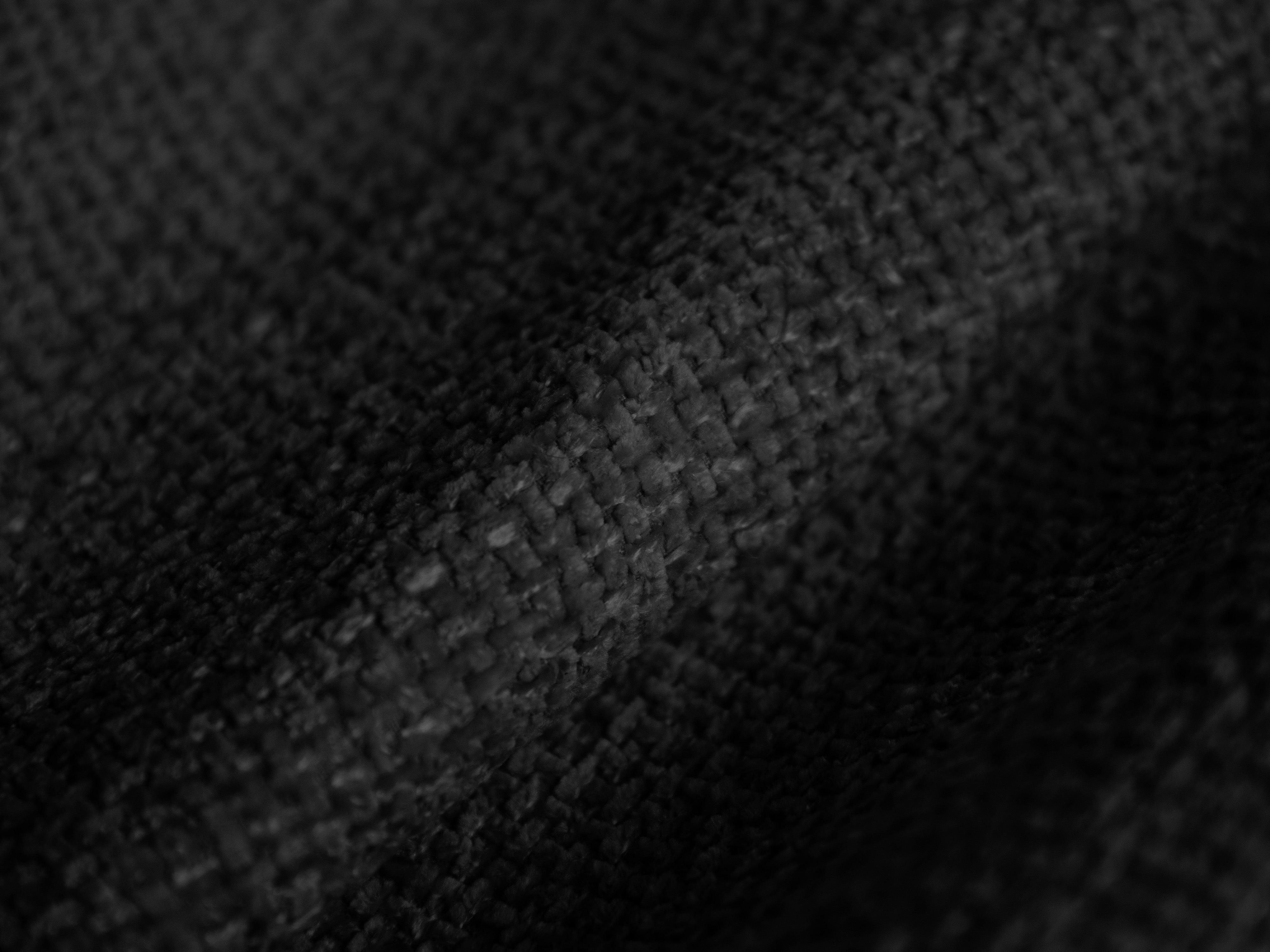 Narożnik lewostronny CAMDEN czarny szenil Cosmopolitan Design    Eye on Design