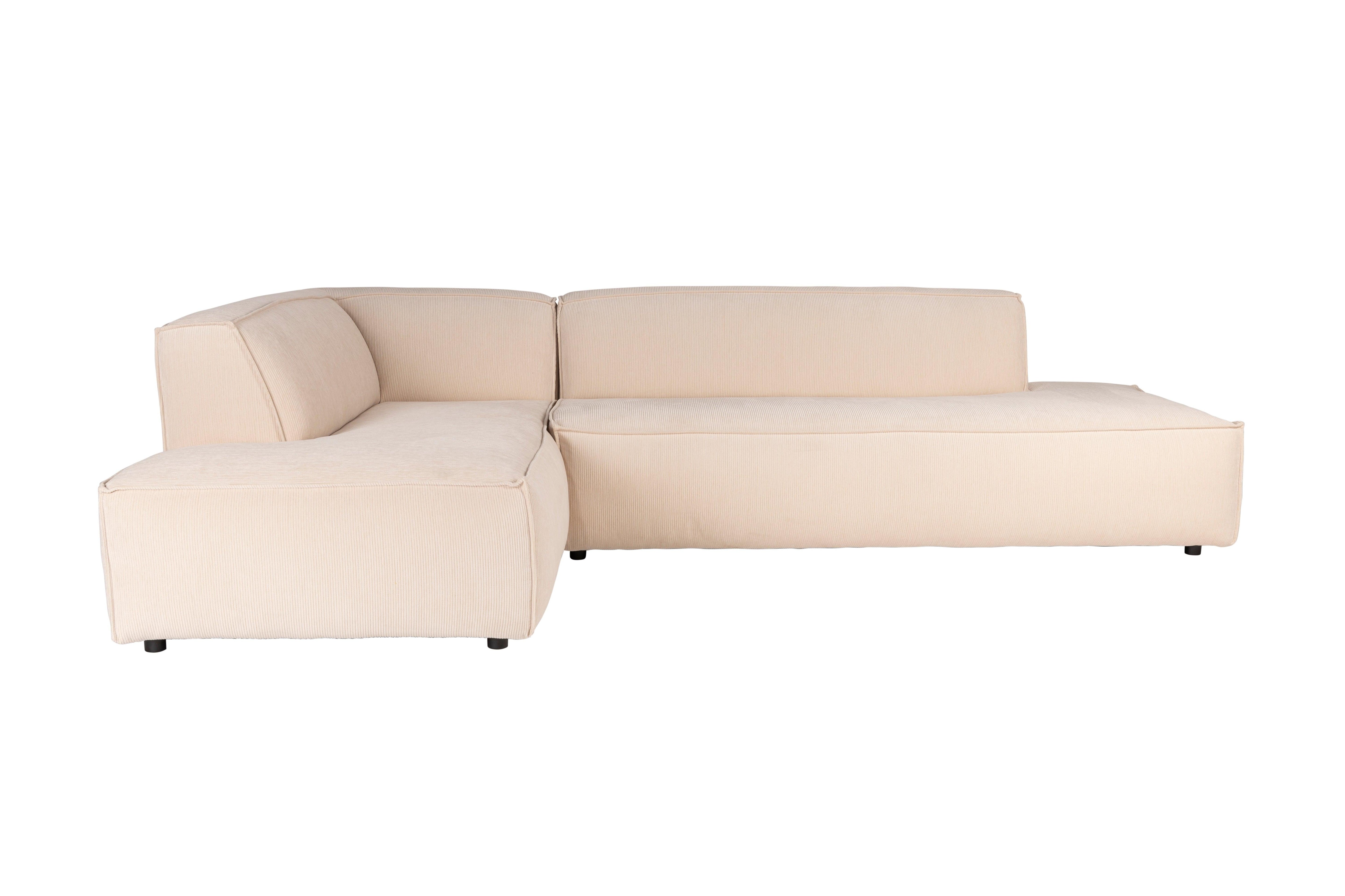 Fat Freddy Rib Sofa Left Natural Zuiver    Eye on Design