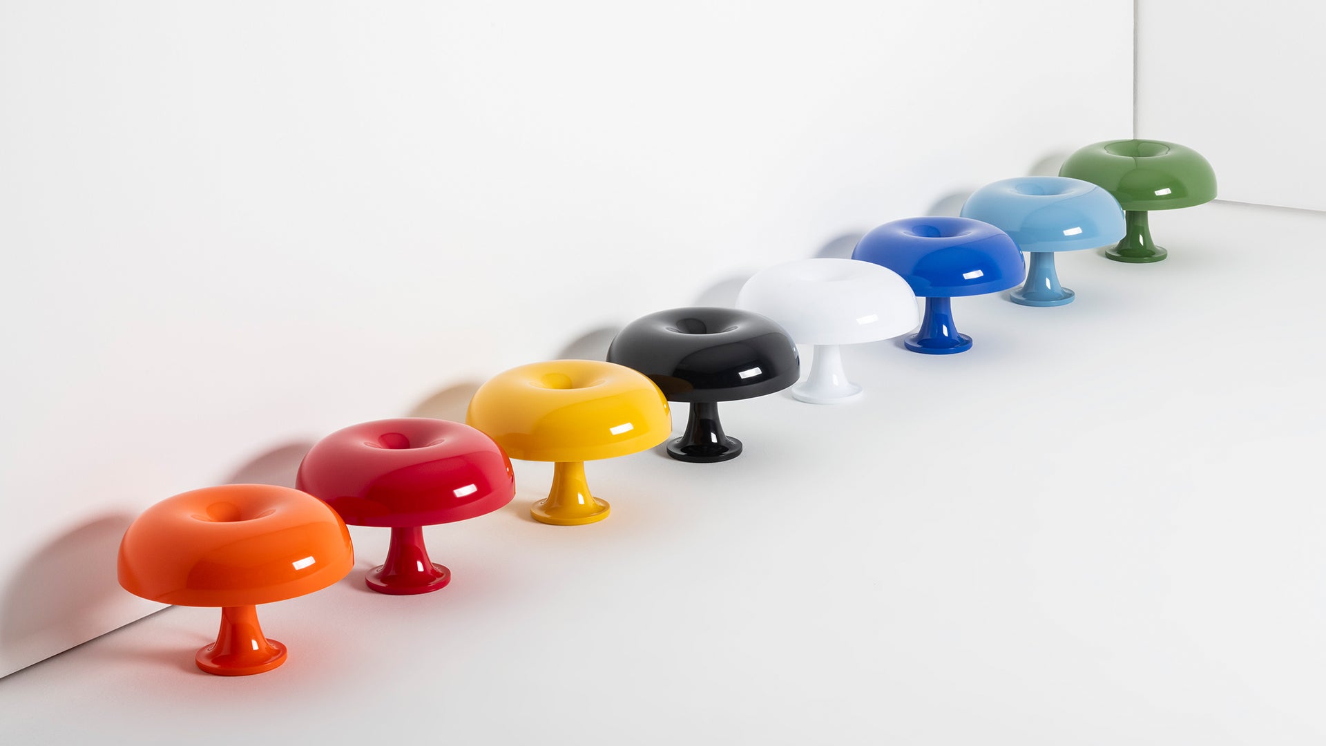 Tischlampe NESSINO orange