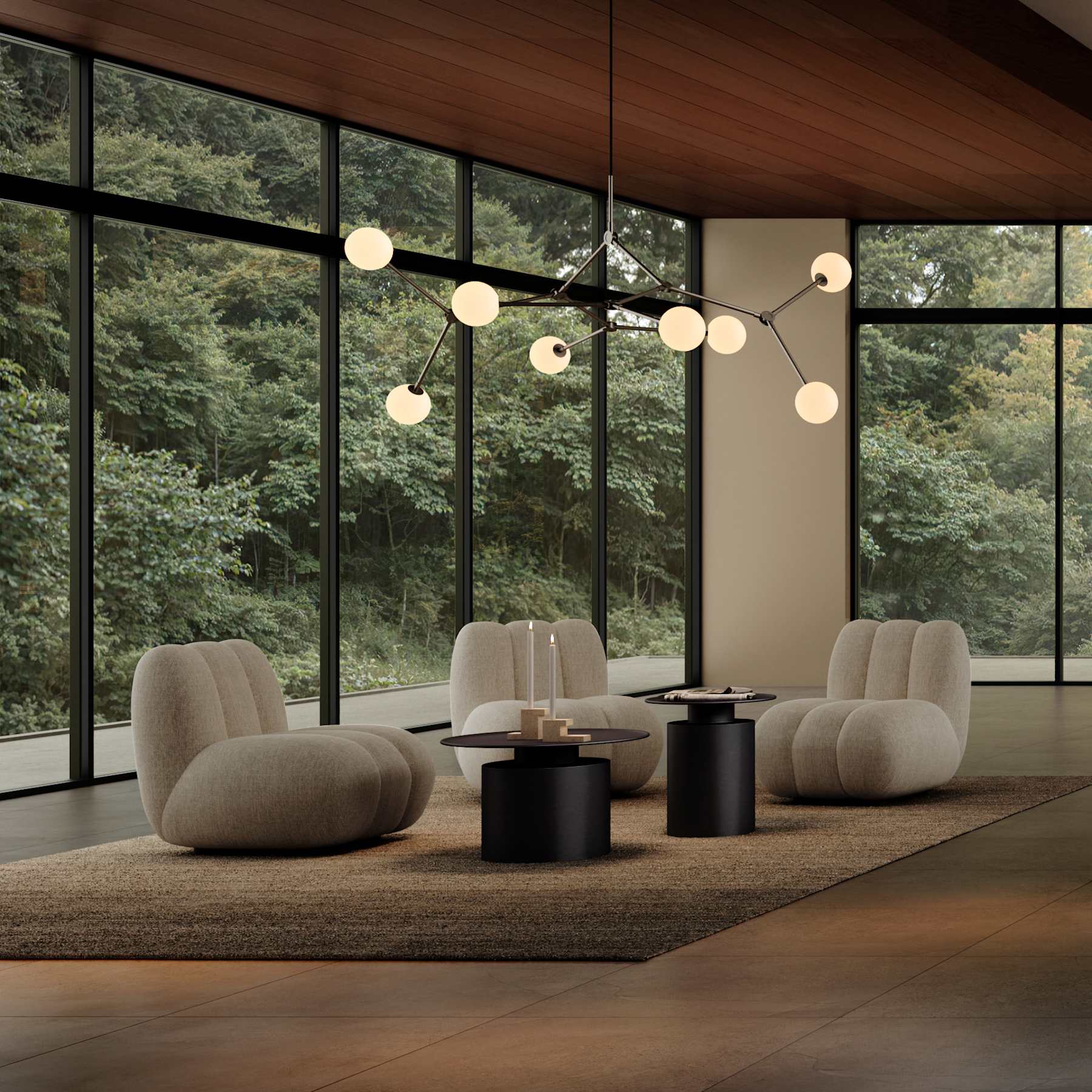 DROP BULP gray pendant lamp
