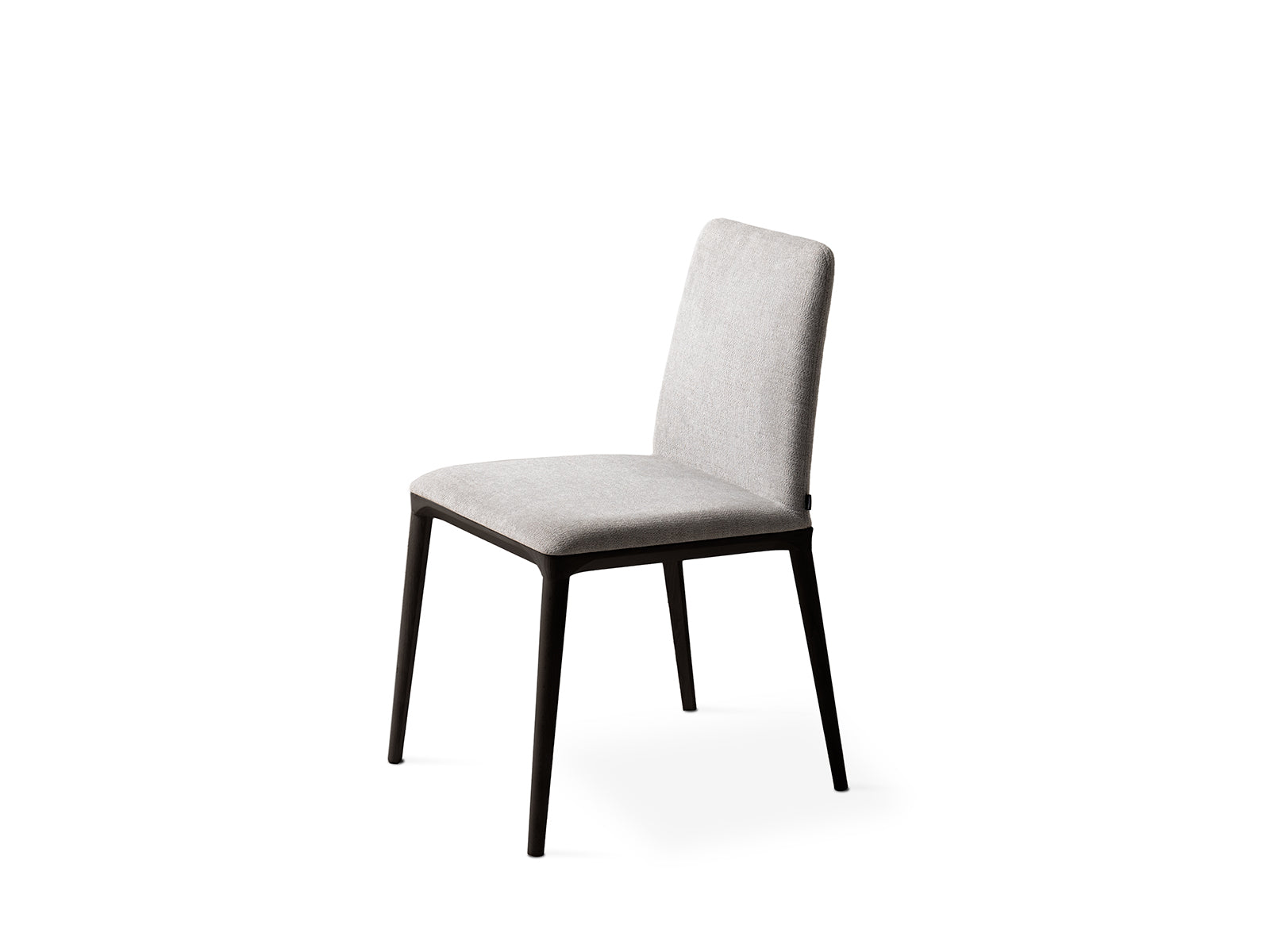 FREYA WOOD upholstered chair with wooden base