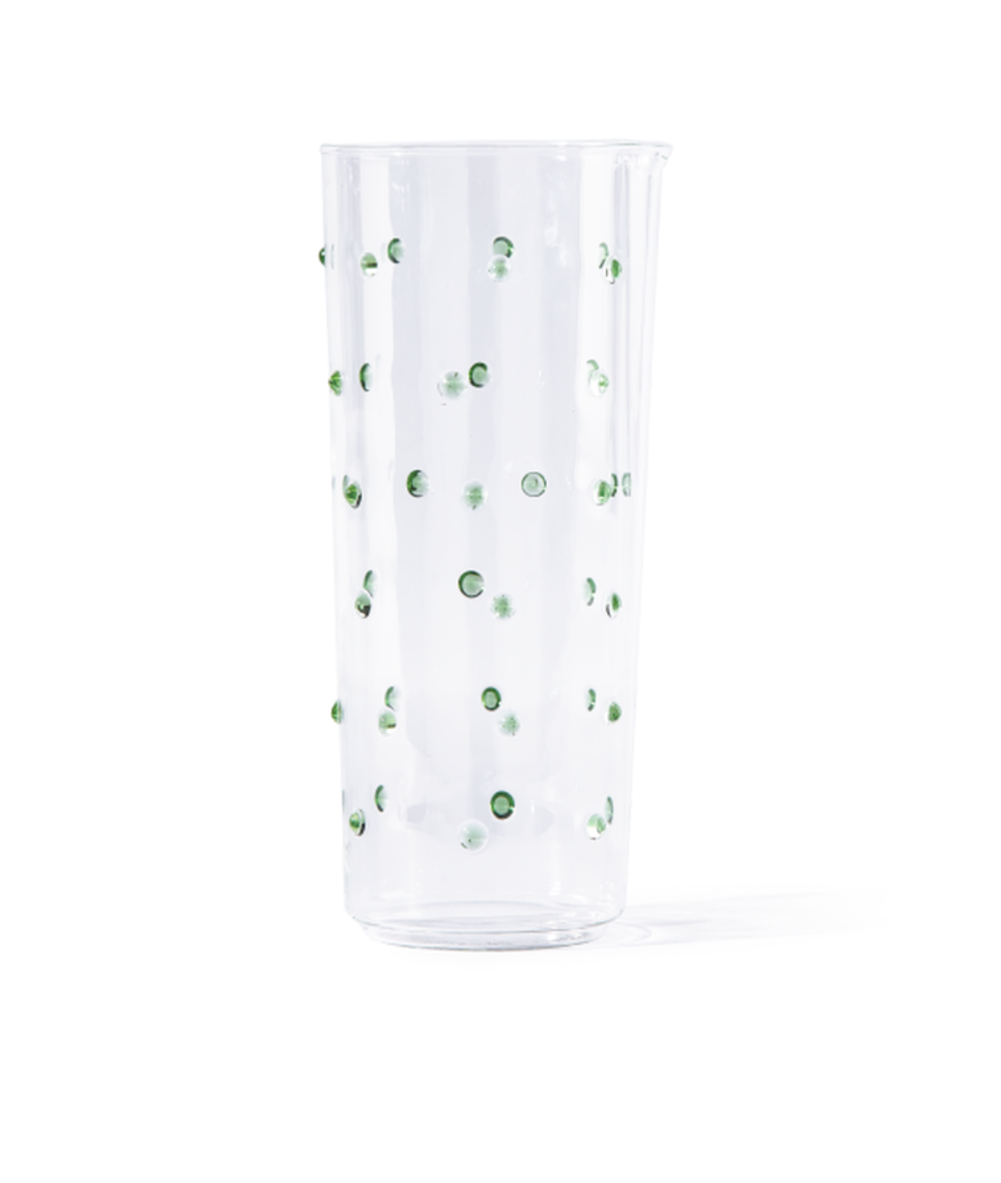 Olive glass jug NOB