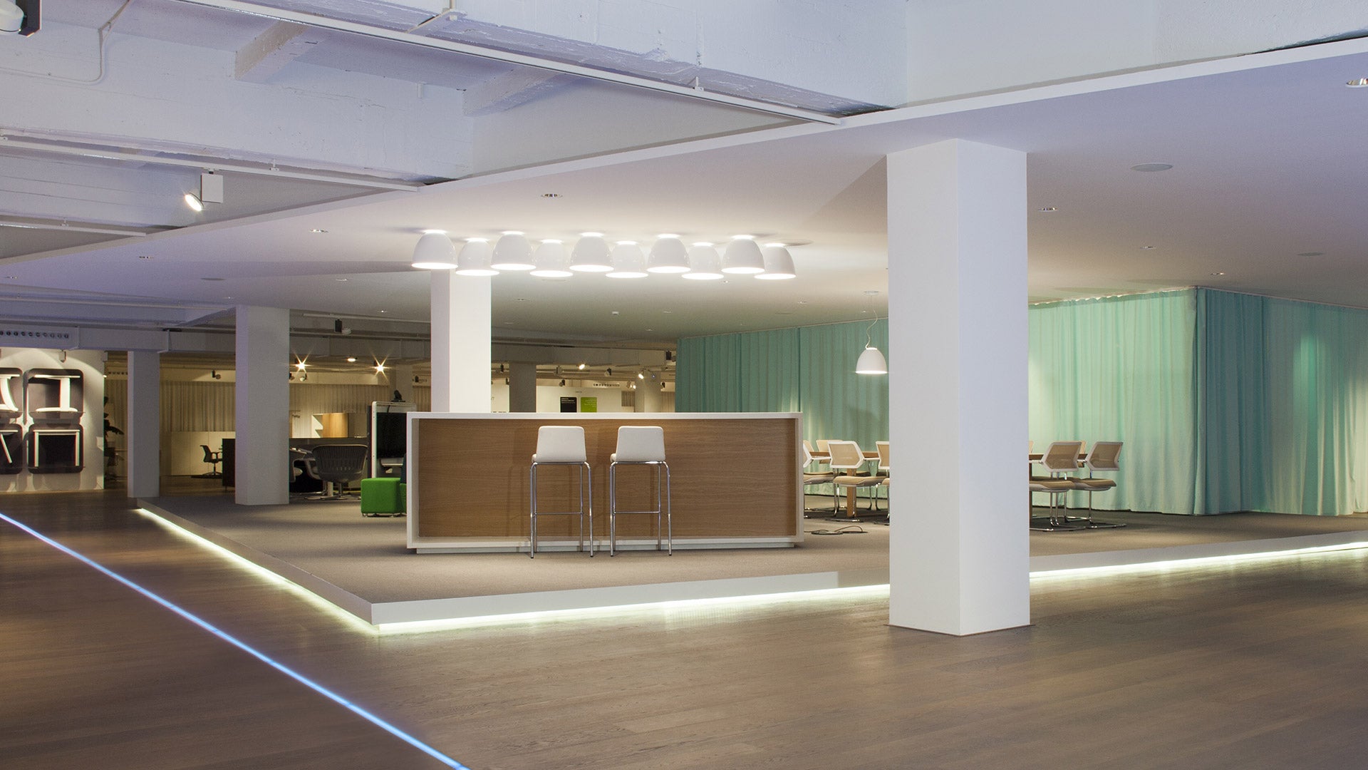 Ceiling lamp NUR anodized aluminum