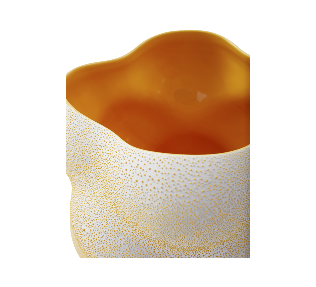 GRAPE orange vase