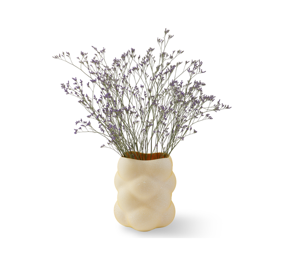 GRAPE orange vase