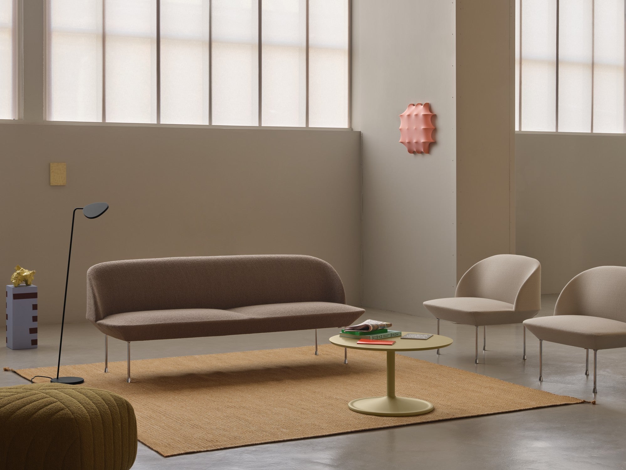 Couchtisch SOFT beige-grün