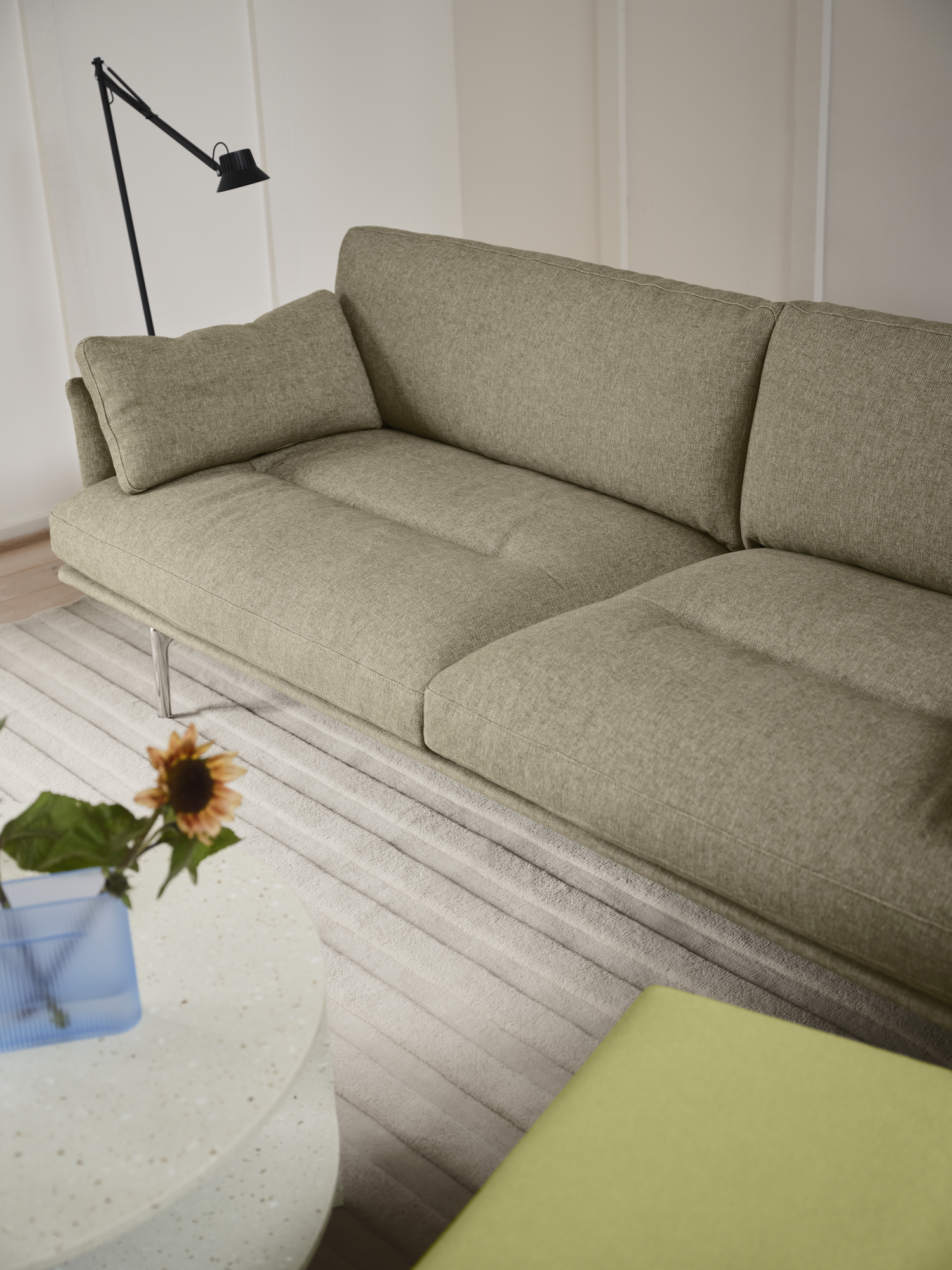 Sofa für 2 Personen OUTLINE SOFT gepolstert