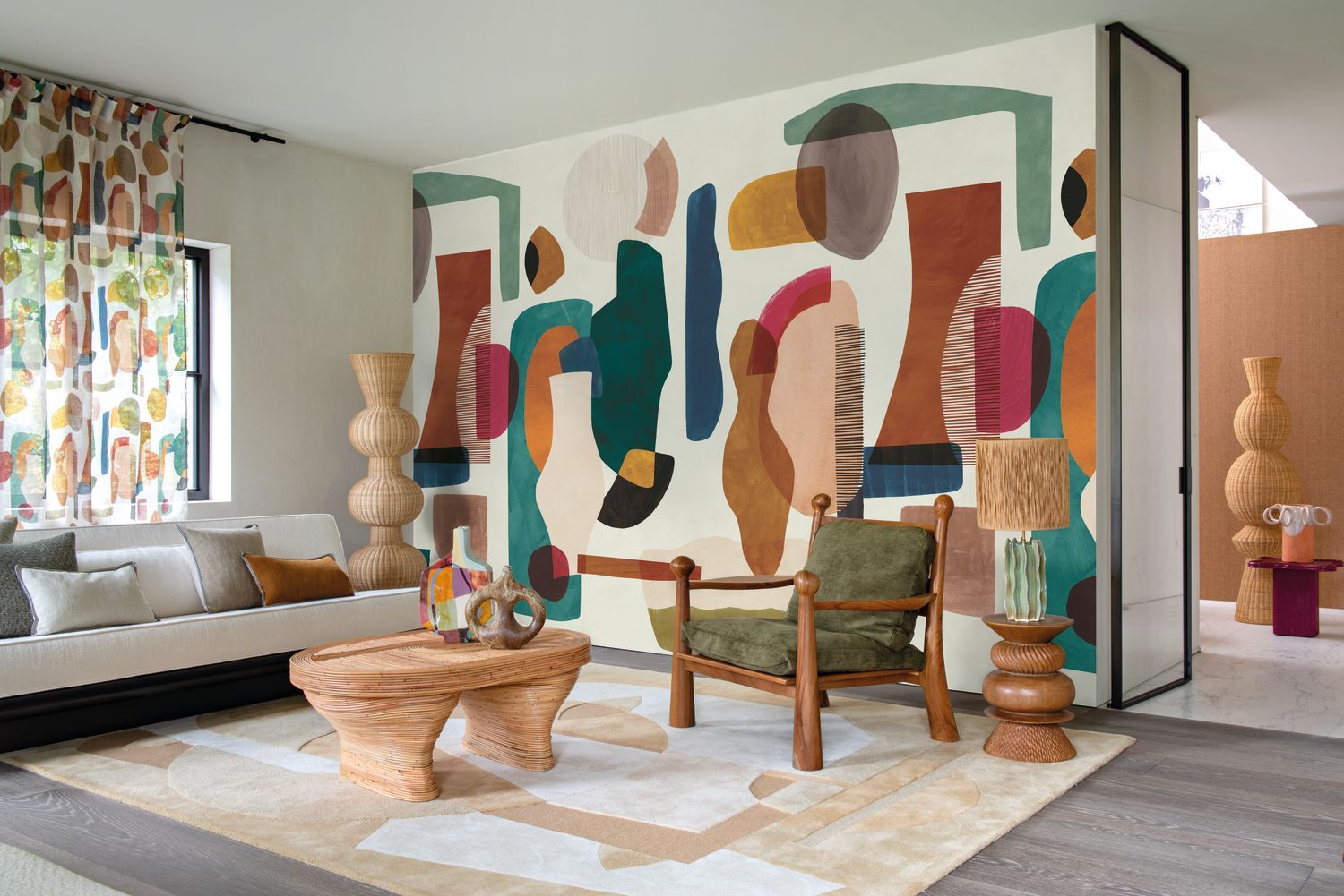 Wandbild AUDRIA geometrische Formen