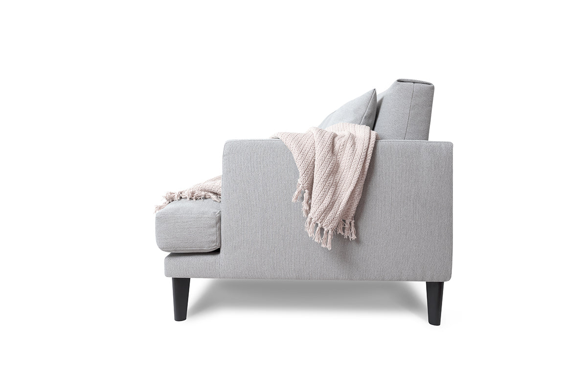 Sofa PARADISE gepolstert mit Eichenbasis