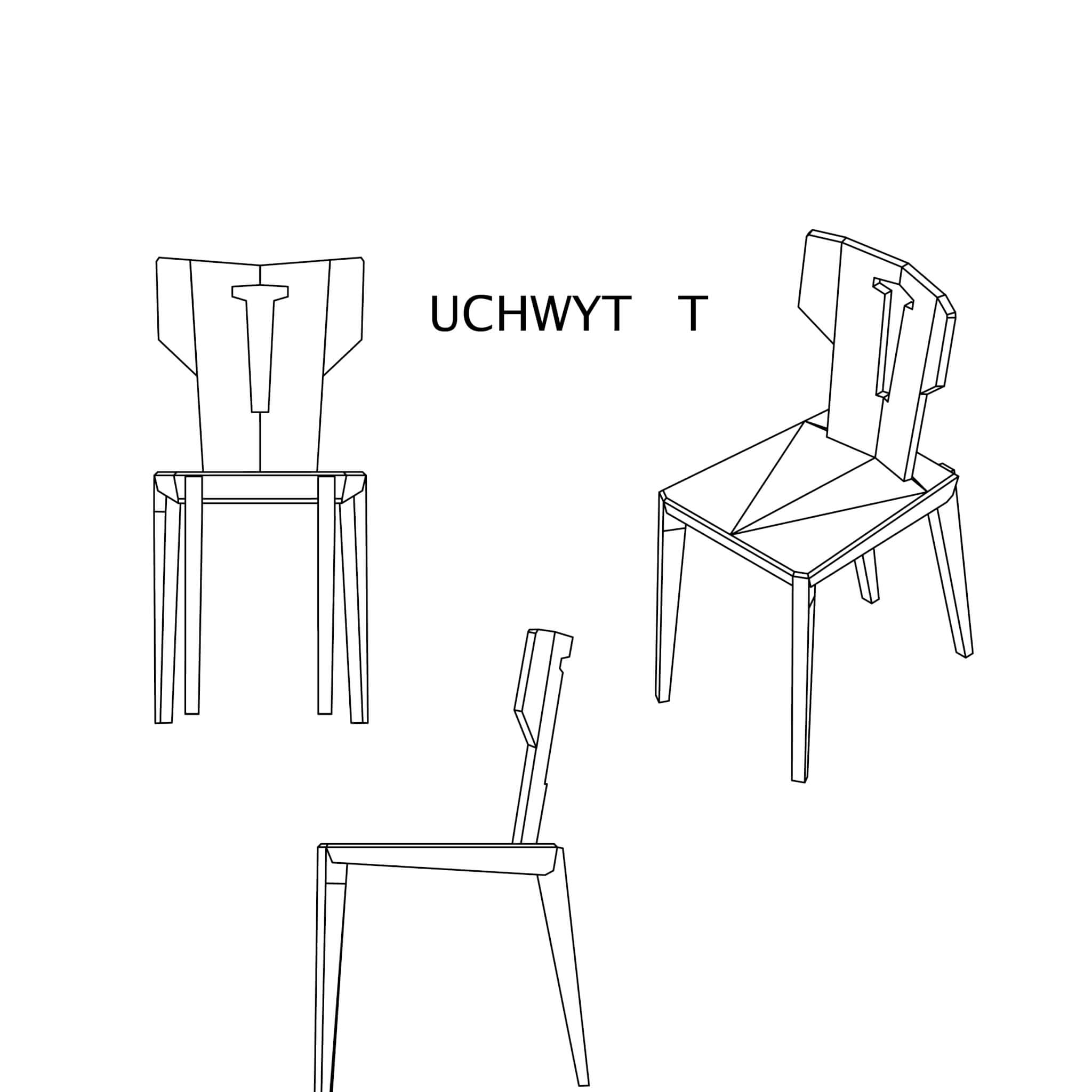 Stuhl PEGAZ schwarz