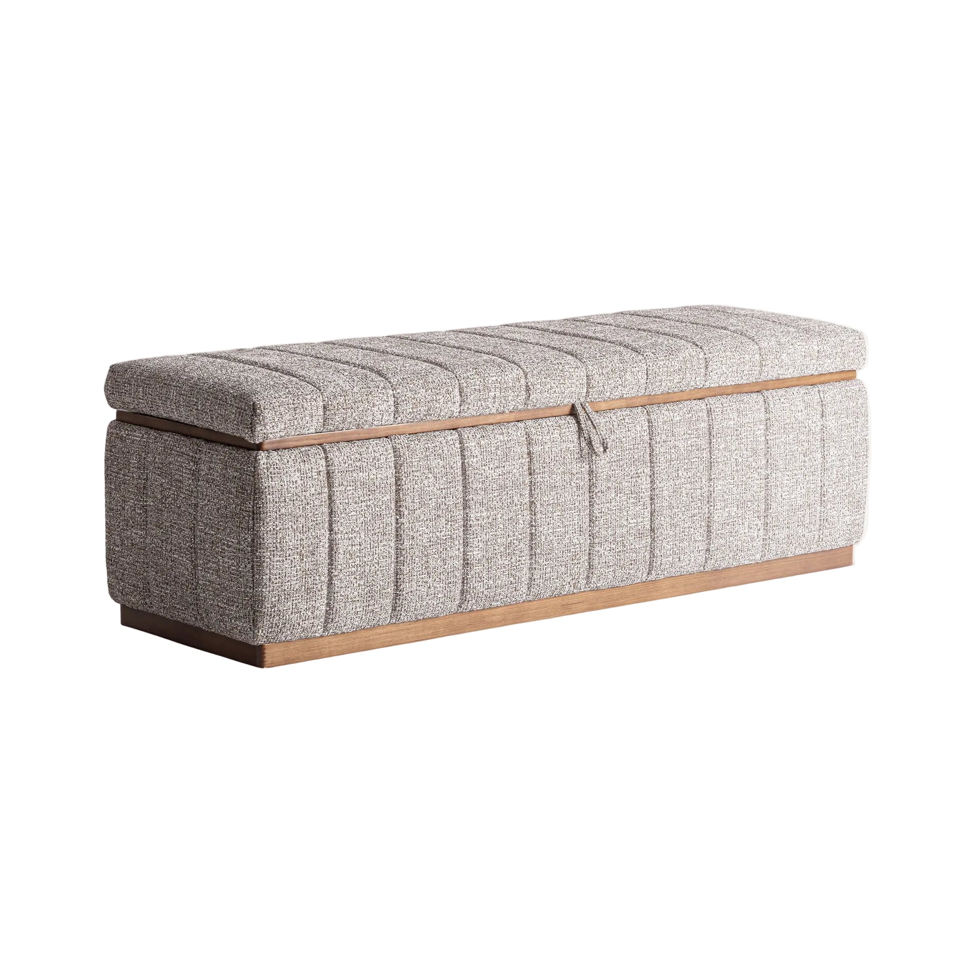 Bank mit Stauraum ONTORIA beige