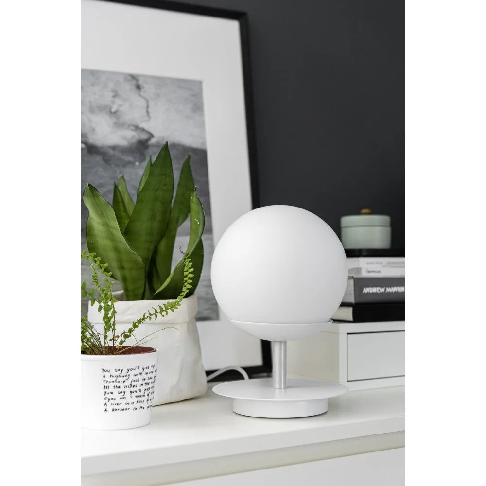 Table lamp PLAAT red-orange