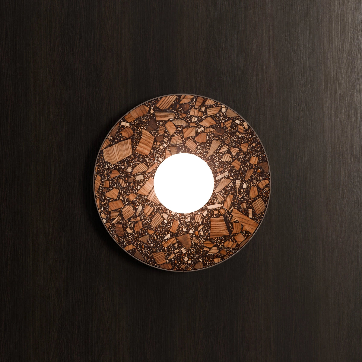 LEGRA brown ceiling light