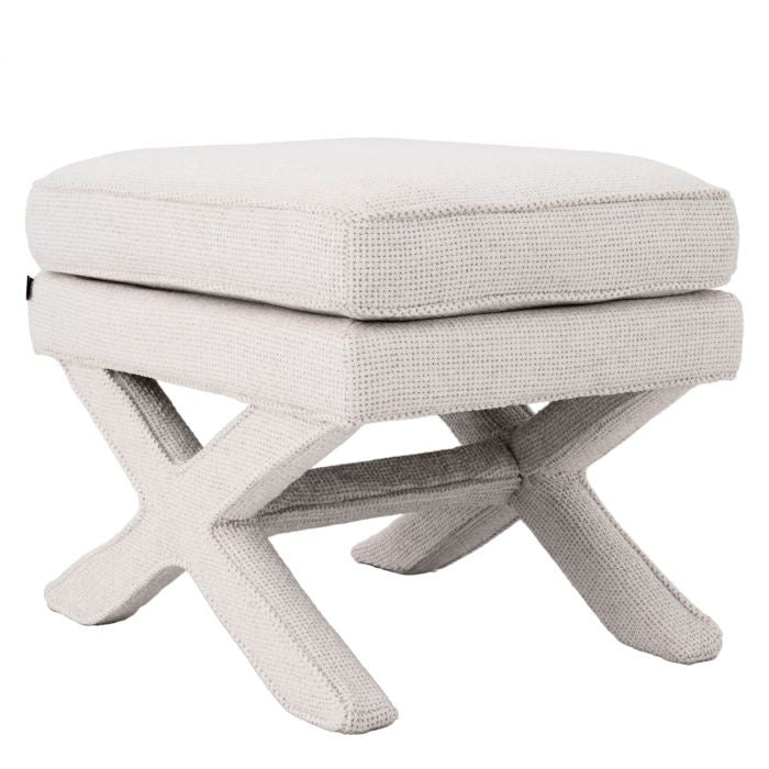 CORDOBA Taboret in Broken White