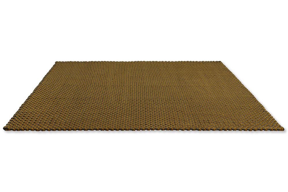 Yellow-brown Lace external rug