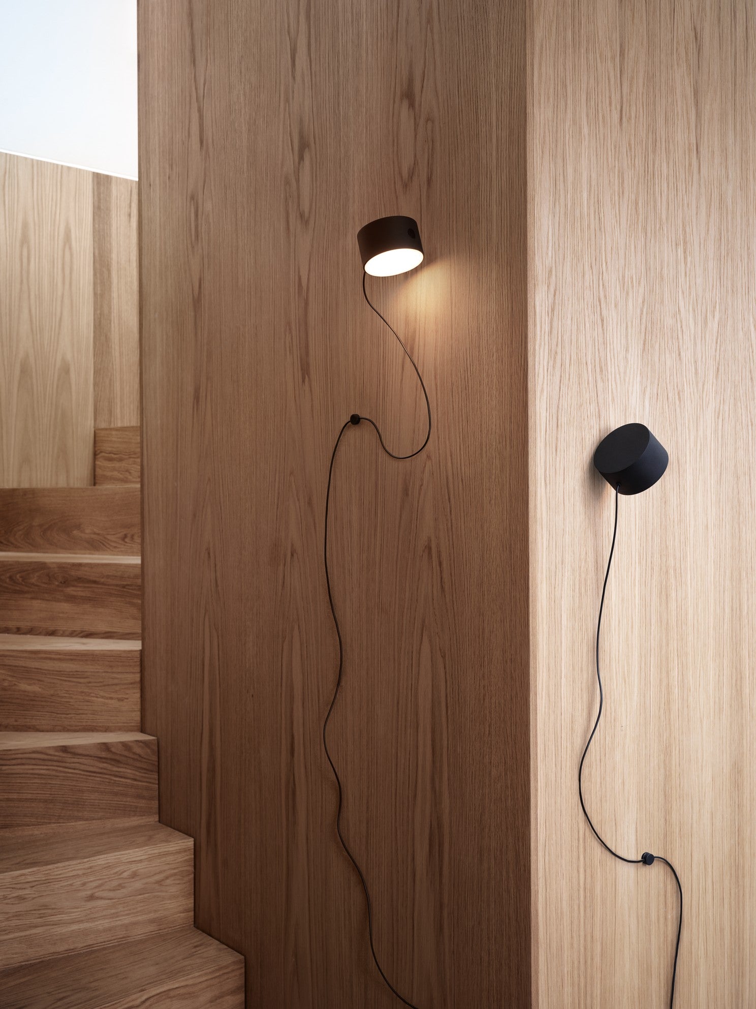 Wandlampe POST schwarz