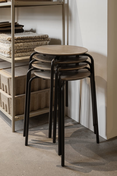 Herman Black Stool