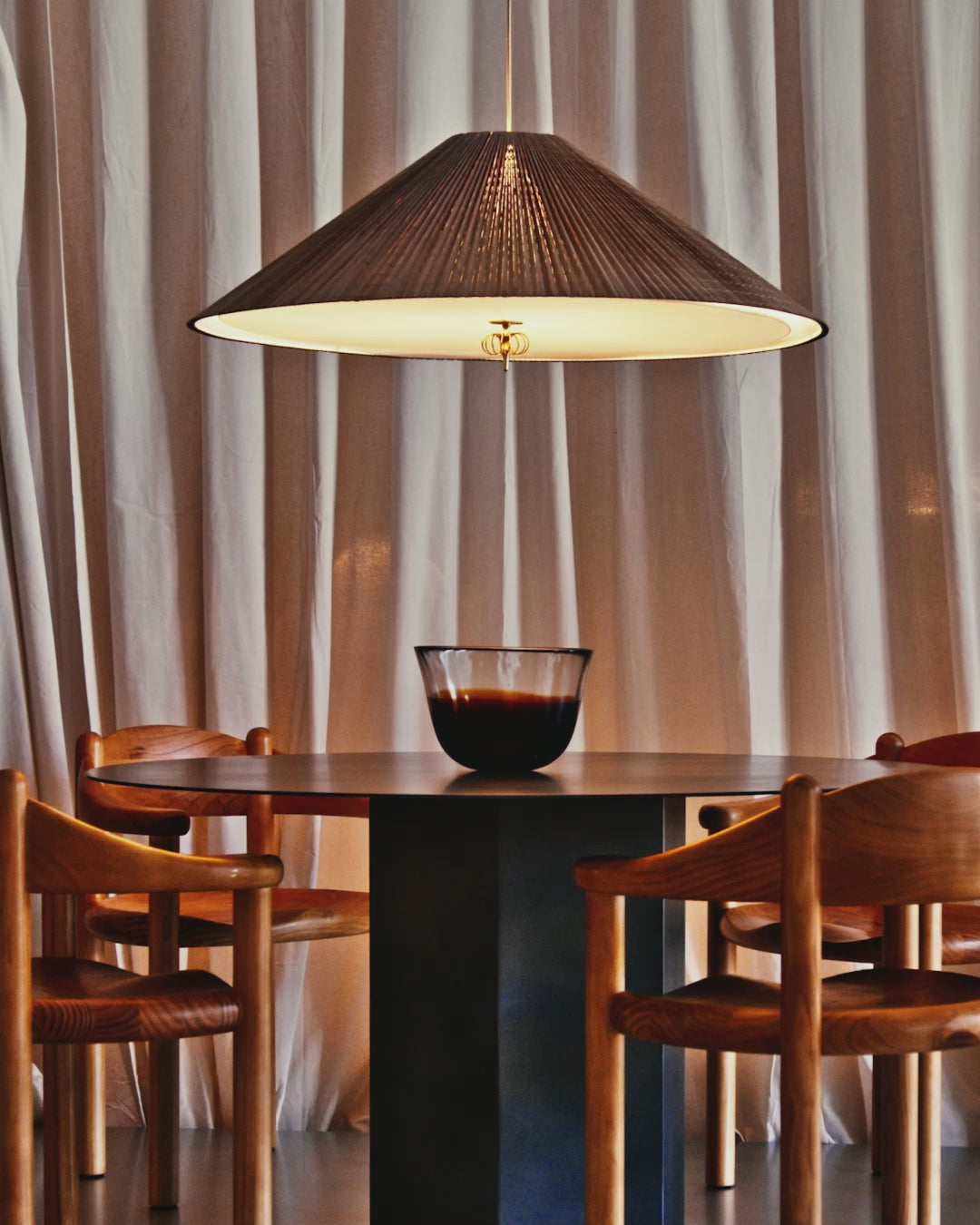 1972 Bamboo Pendant Lamp