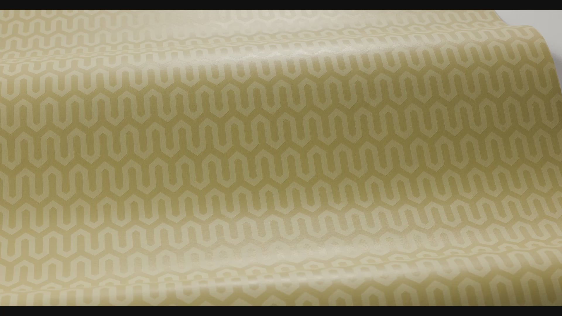 Non-woven paper wallpaper with geometric pattern YPSILON yellow