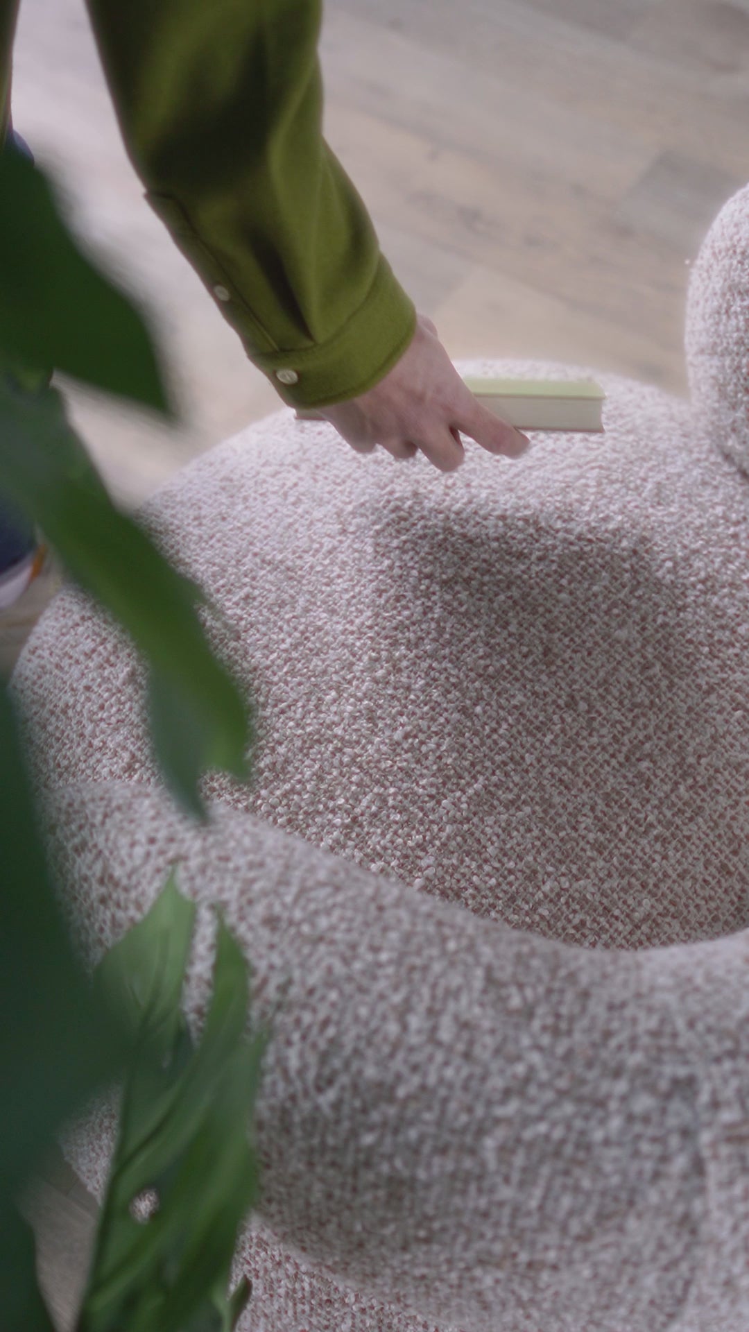 Sessel MAEVE beige Melange