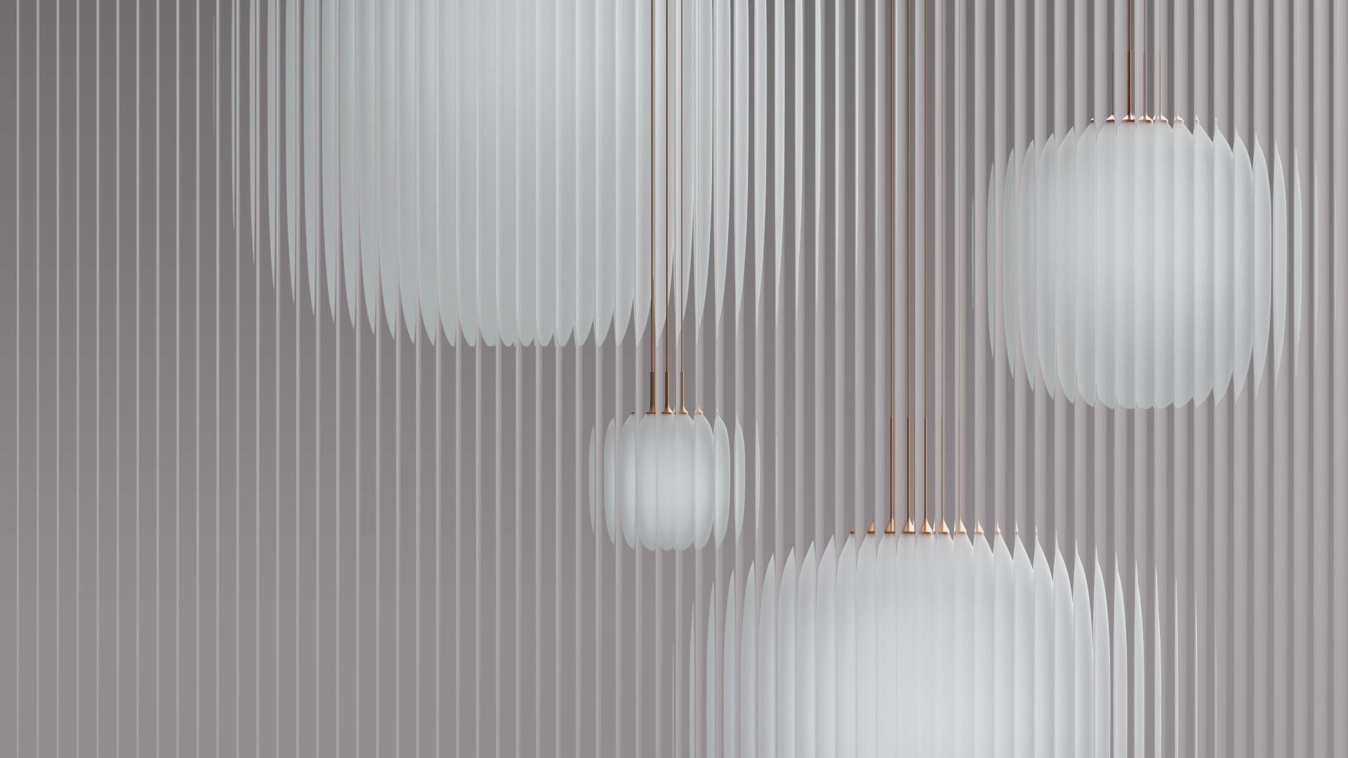 RIME burgundy pendant lamp