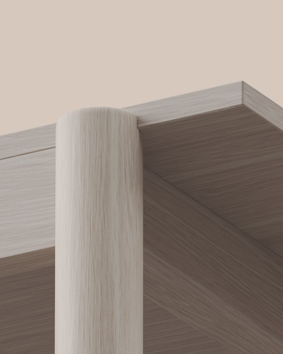 Bürotisch LINEAR SYSTEM Eichenfurnier
