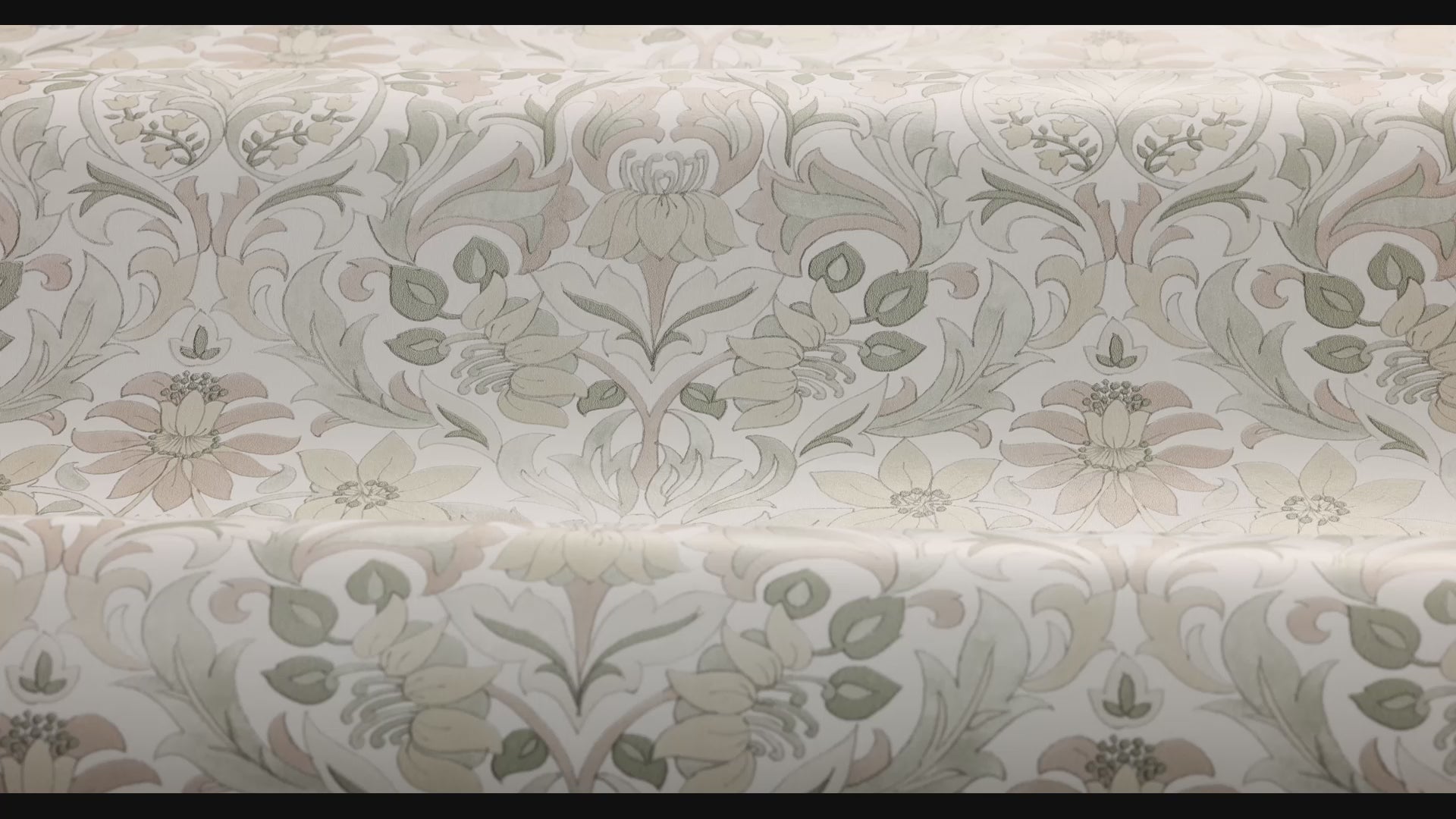 Tapete mit Pflanzenmotiv BLOMSTERFRÖJD beige
