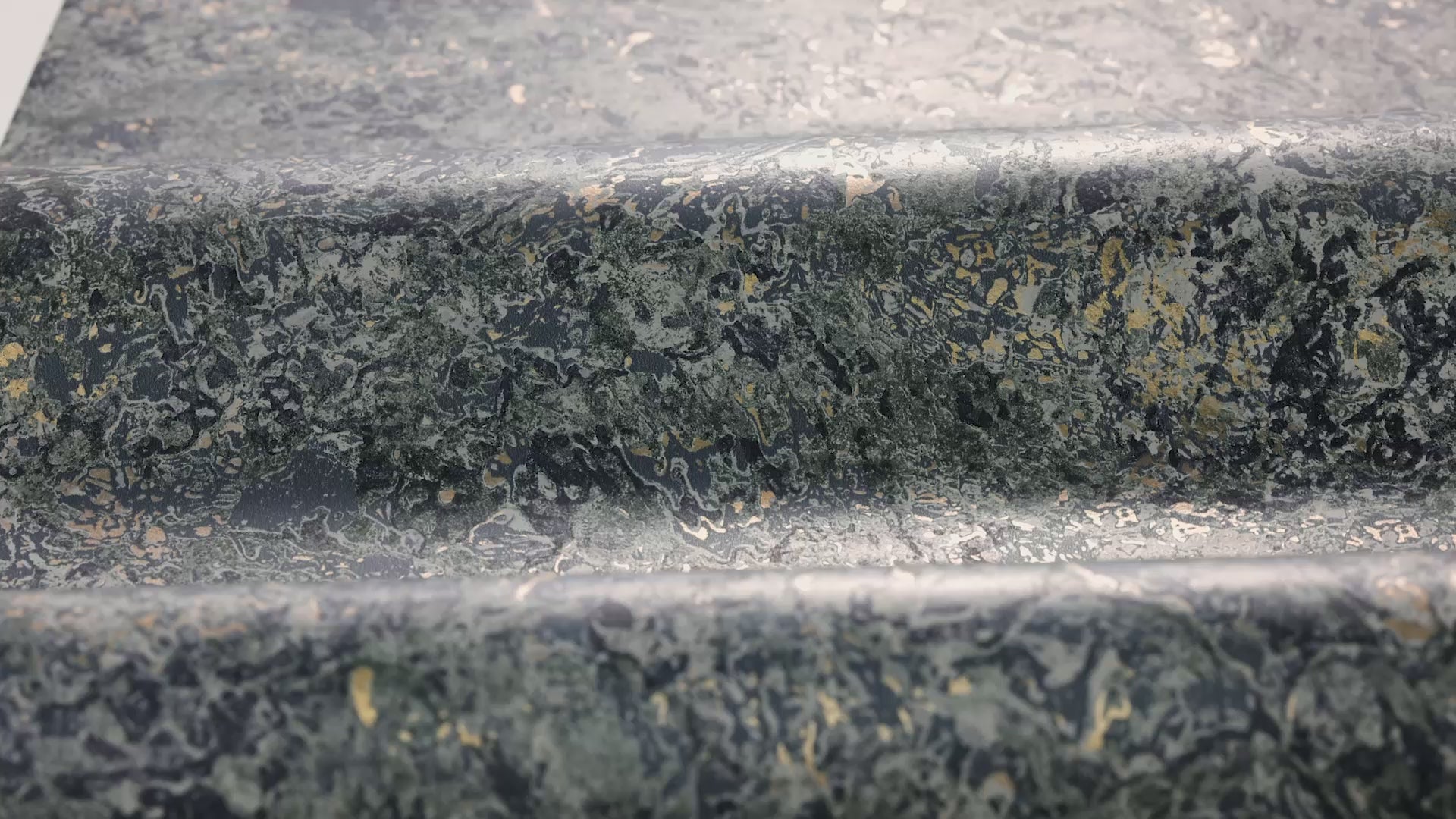 Tapete, die Marmor imitiert, TRAVERTINE, granatblau