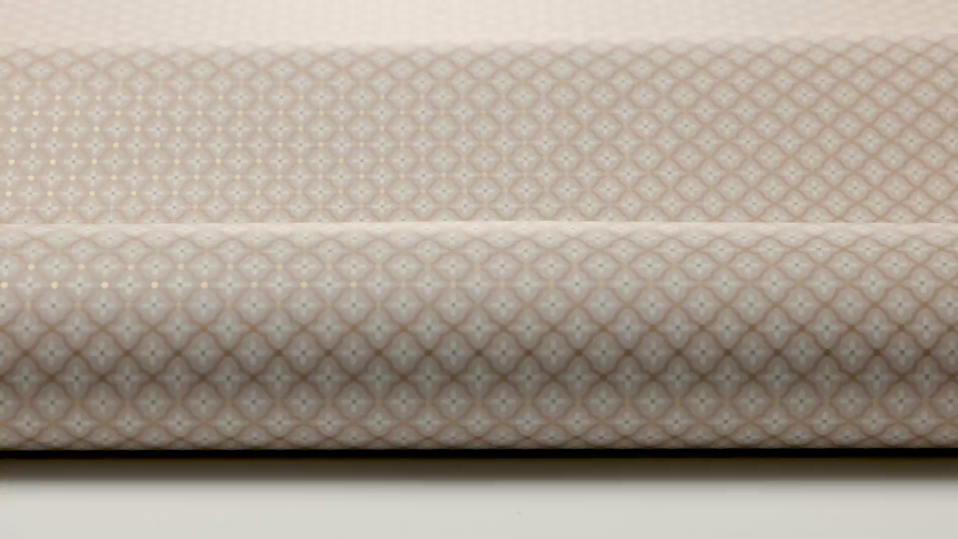 Tapete mit geometrischem Muster SELMA terrakotta