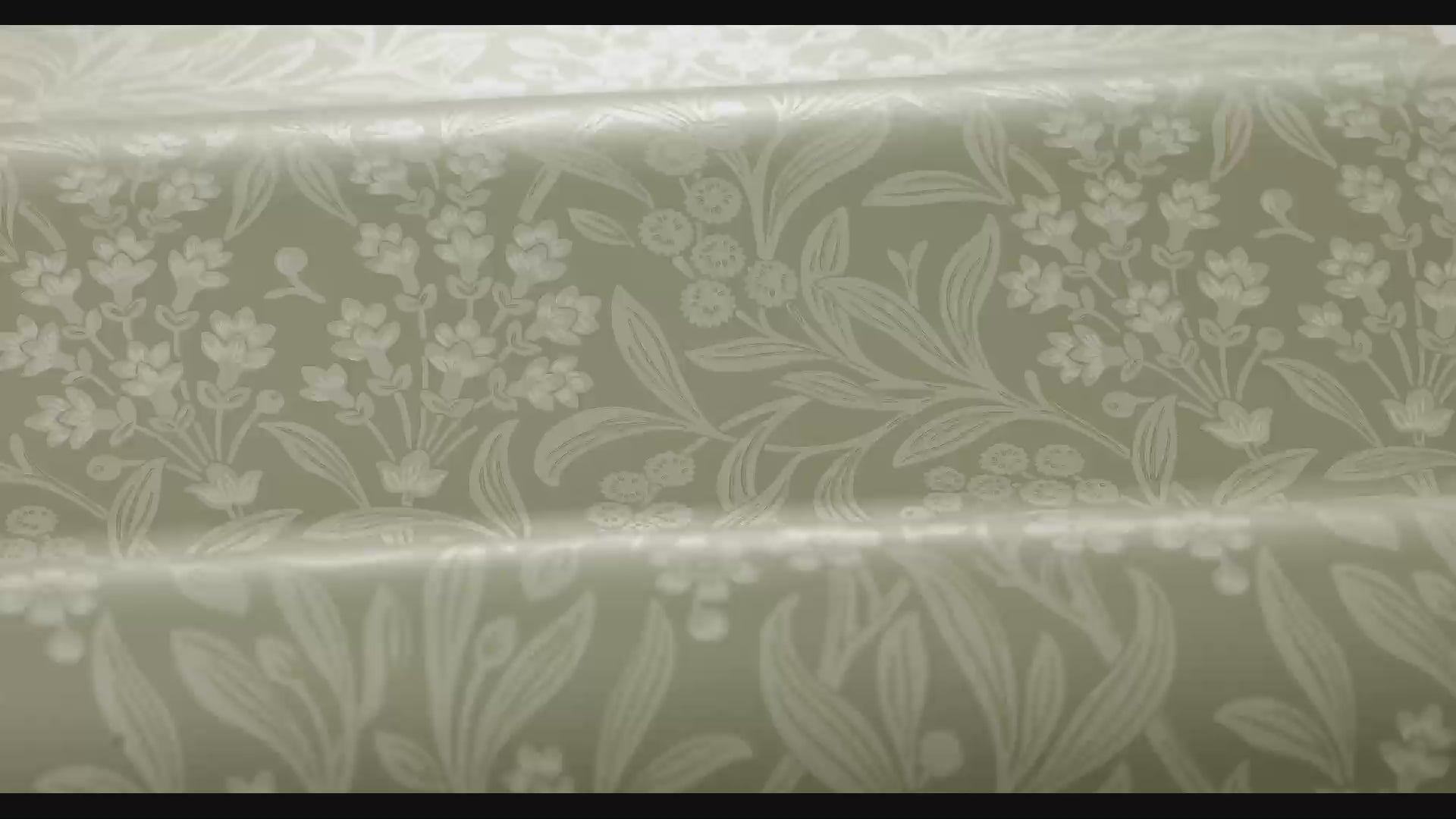 Vlies-Tapete mit pflanzlichem Muster KRYDDHYLLAN hellgrün