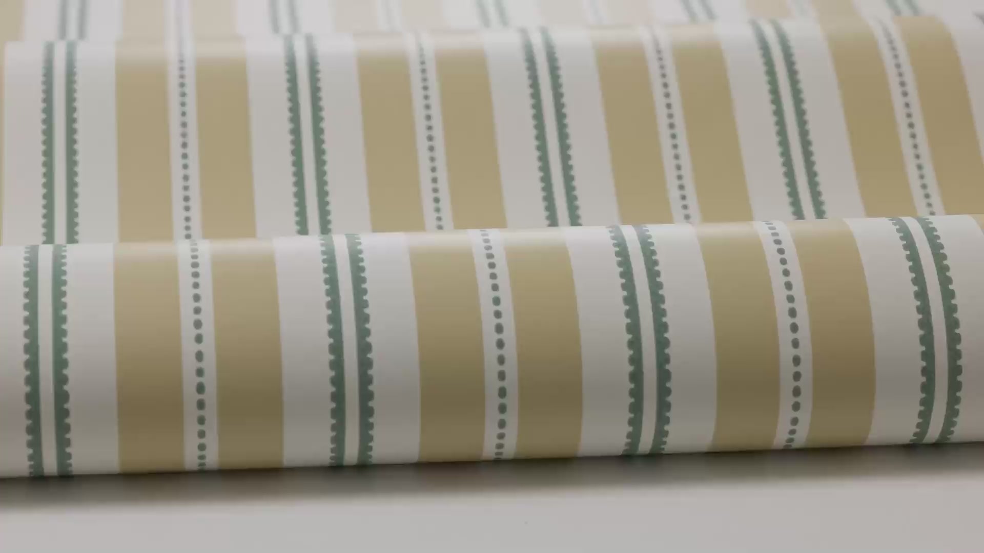 Tapete mit Streifen HEDDA gelb mit weiß