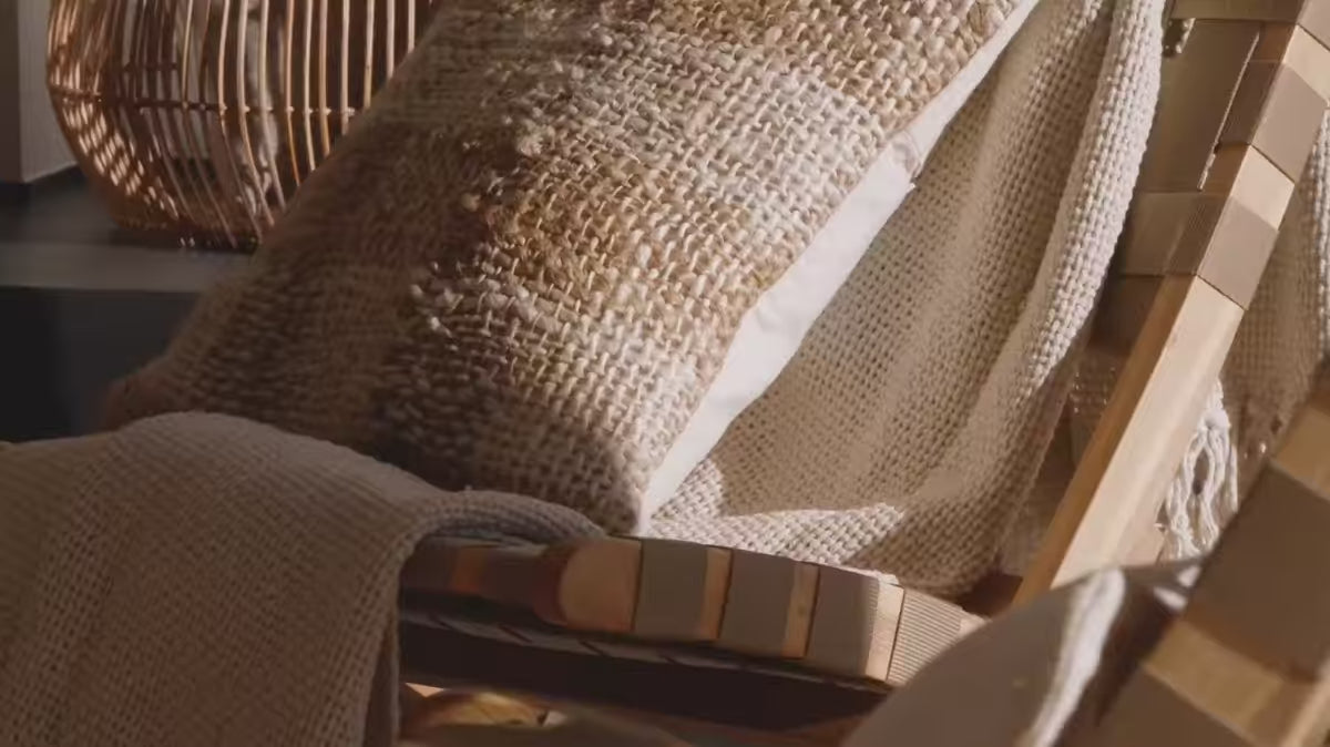 JEANETTE Coffee Table in Light Teak Wood