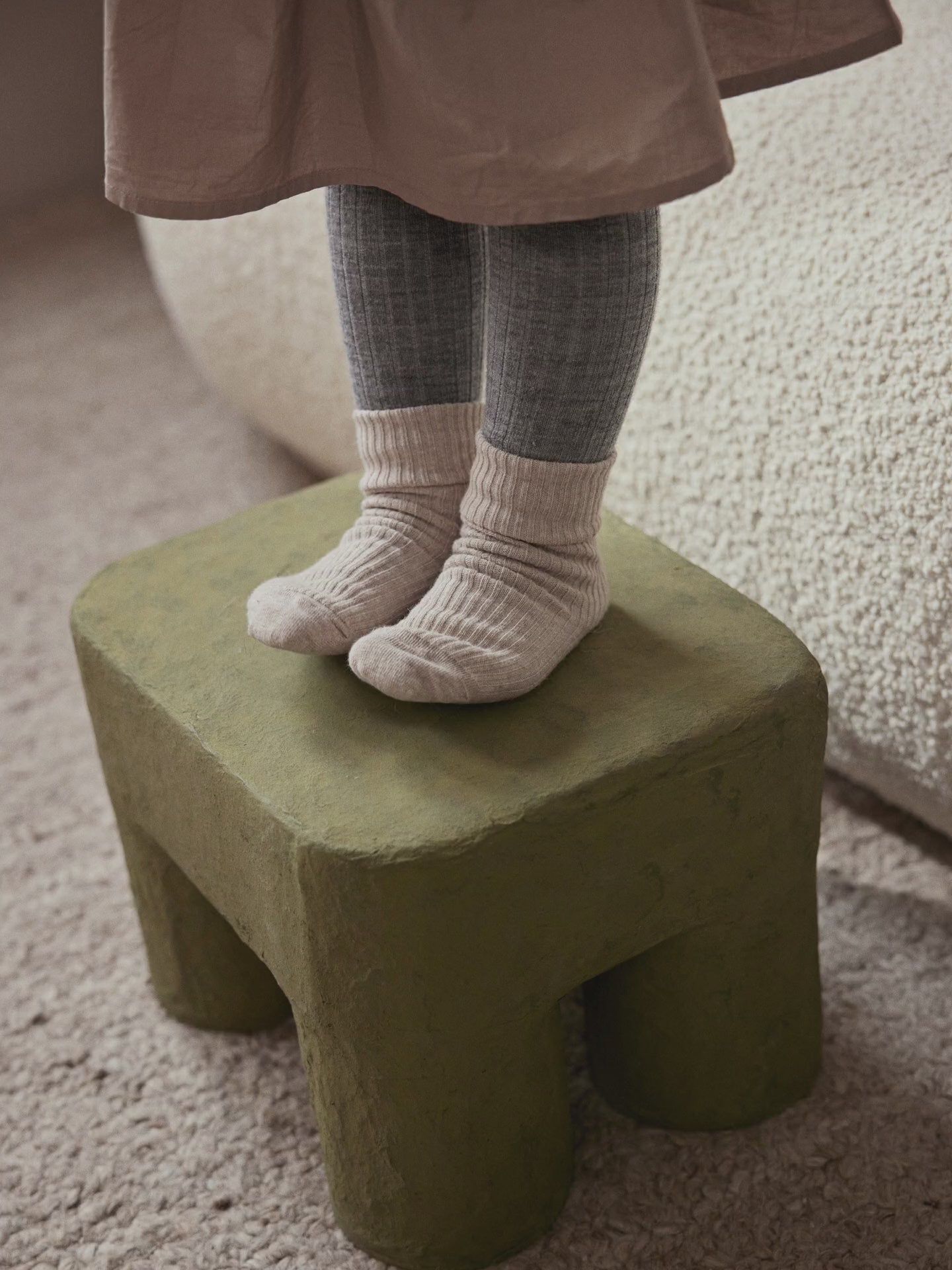 PODO Hocker rotbraun