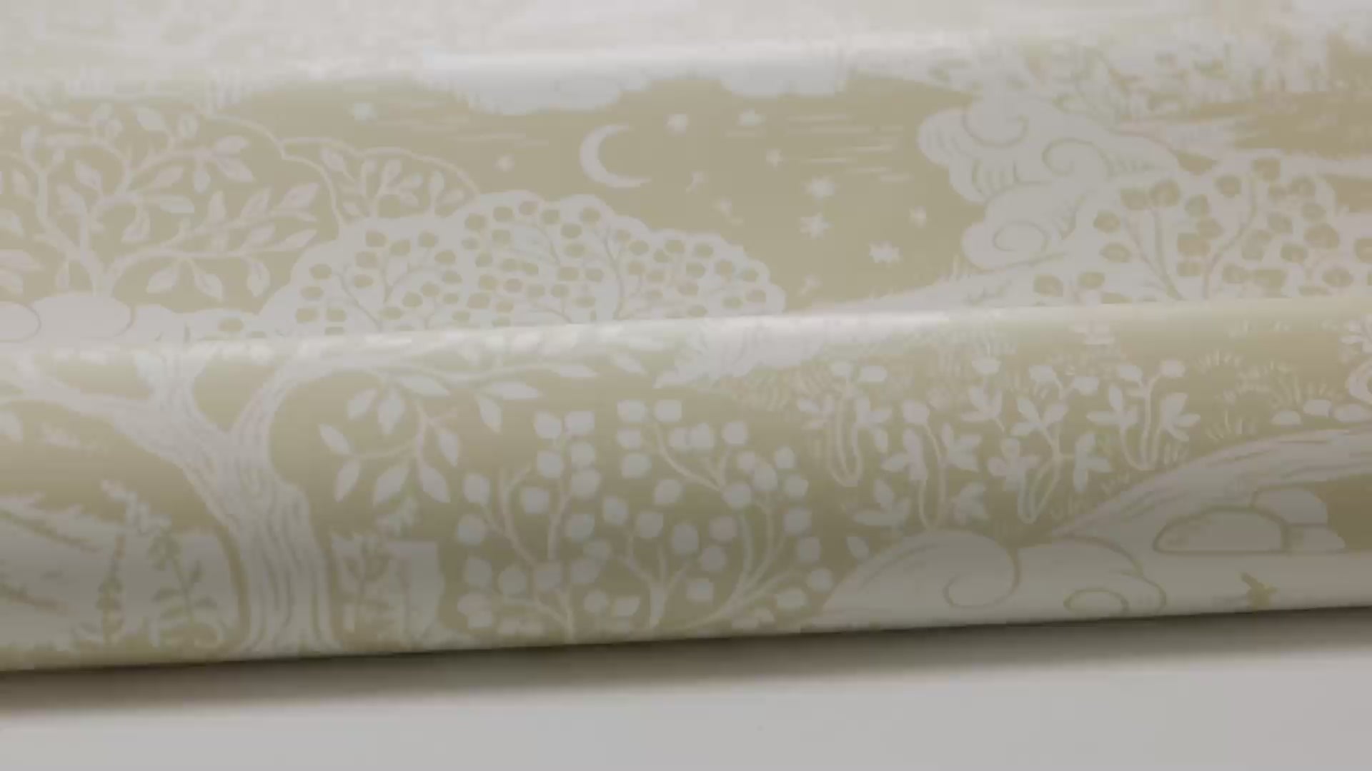 Kinder Tapete mit Landschaft SOLANGEN beige mit Weiß